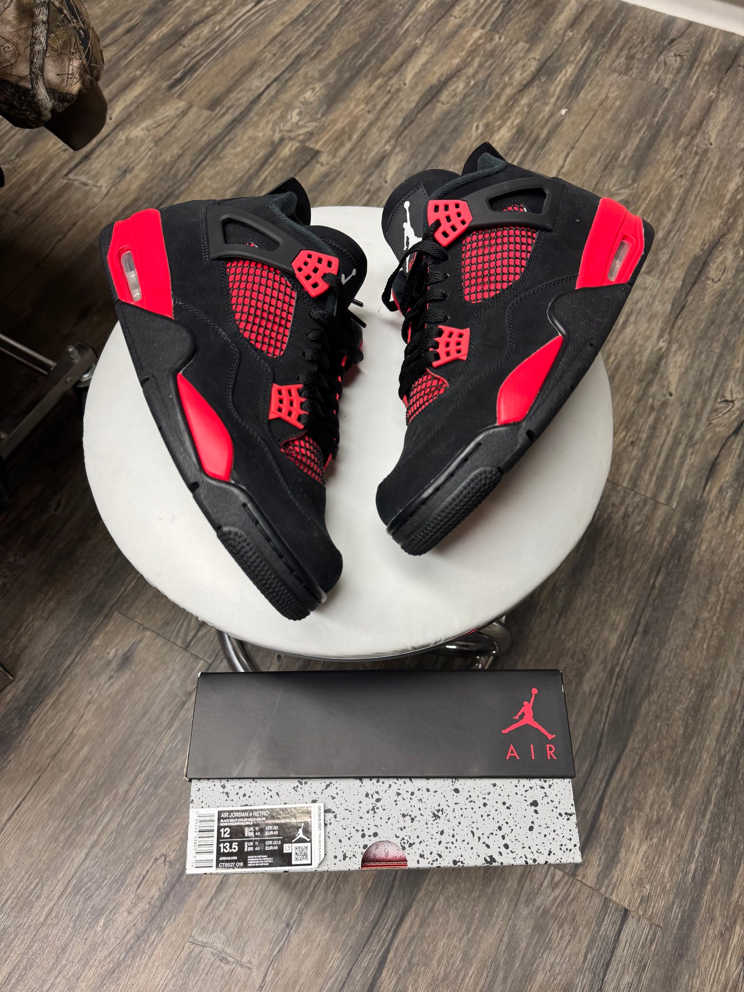 NIKE AIR JORDAN 4 RED THUNDER (12)