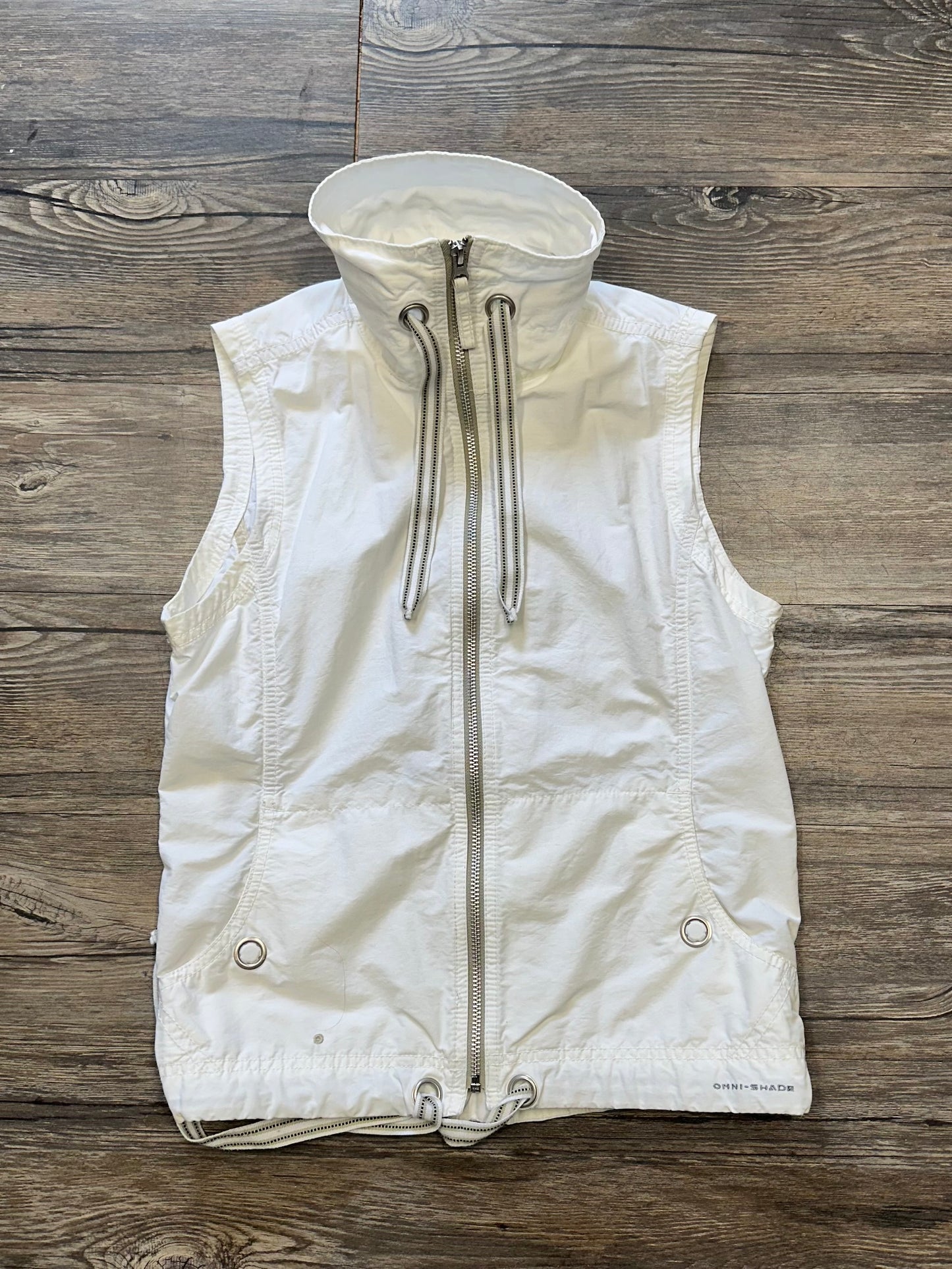 COLUMBIA ZIP-UP VEST (UNBELIEVABLE FLAVOR) (SMALL)