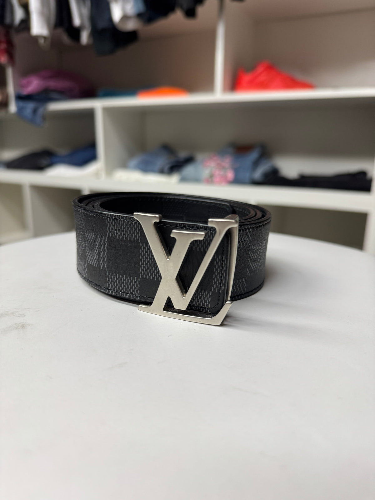 LOUIS VUITTON DAMIER REVERSABLE BELT (OS)