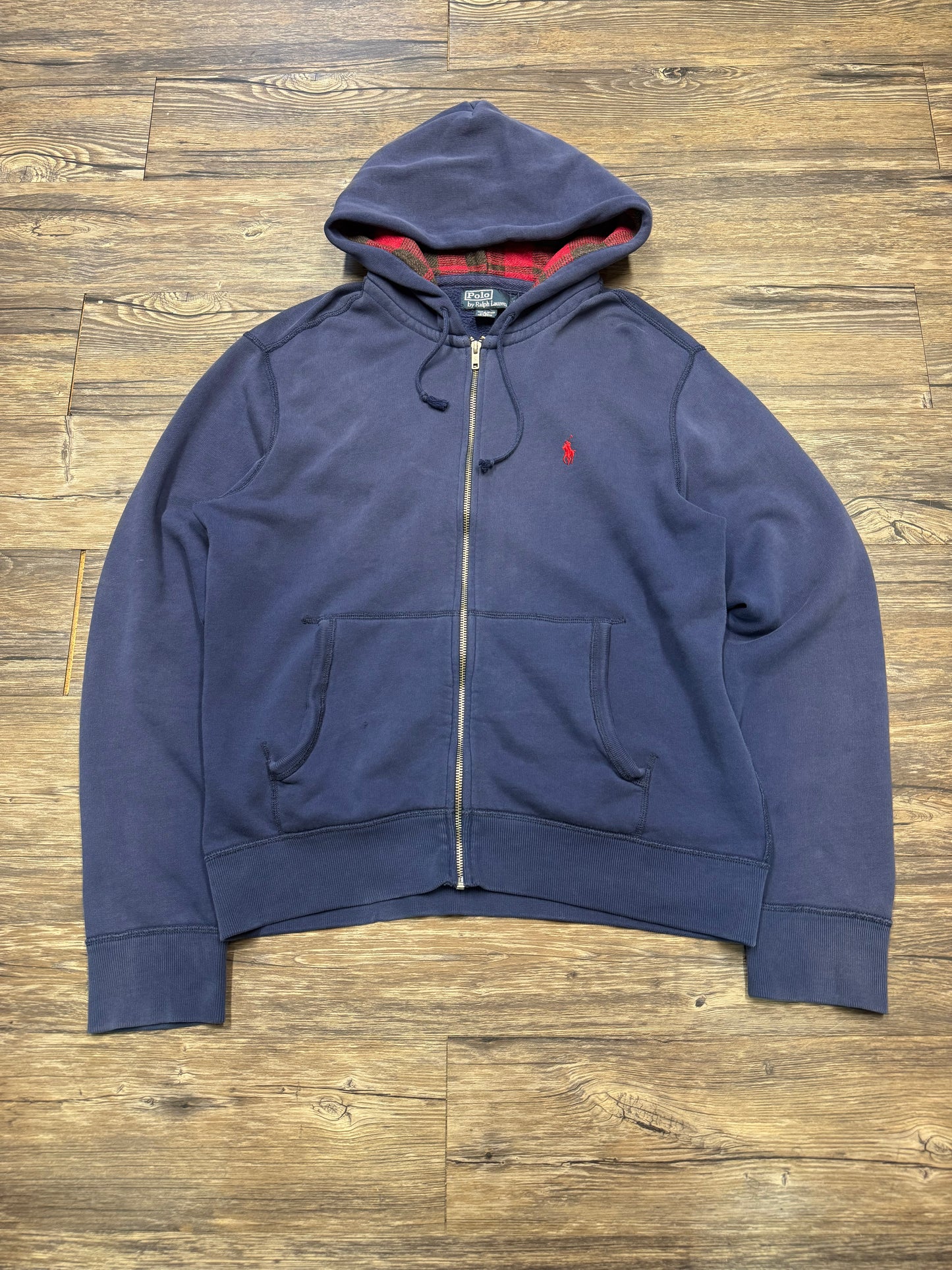 POLO RALPH LAUREN LOGO HOODIE (L)