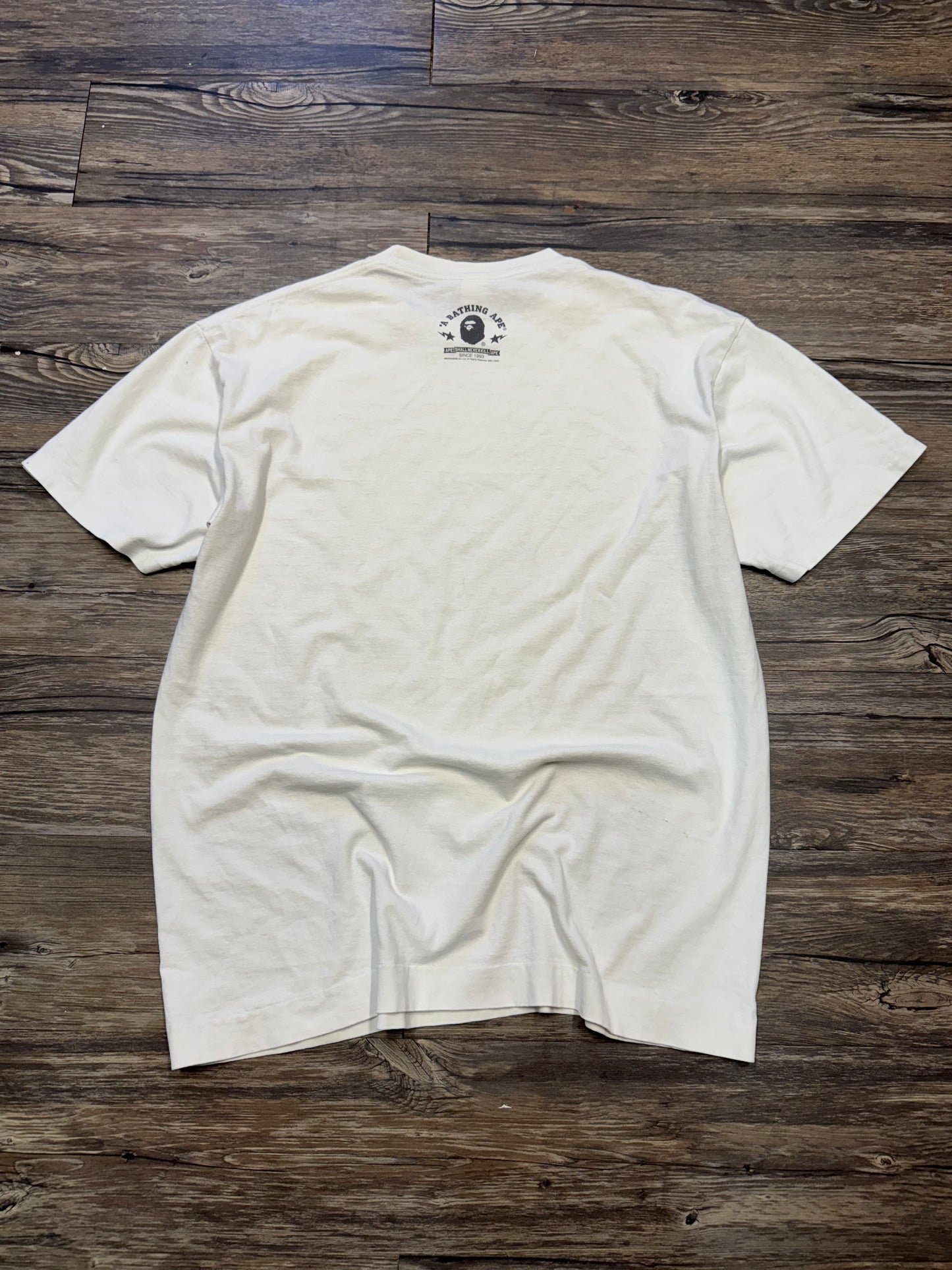 BAPE ASNKA GRAPHIC TEE (L)