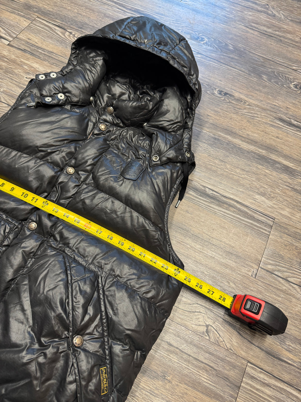 POLO RALPH LAUREN DOWN TACTICAL PUFFER VEST (L)