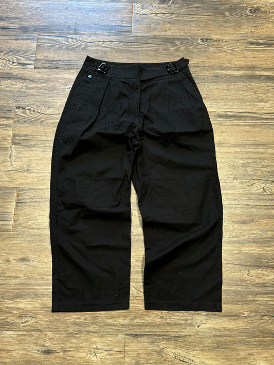 G STAR PLAIN BAGGY TROUSERS (30)