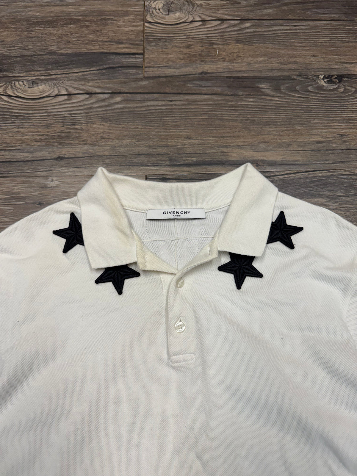 GIVENCHY STAR NECK POLO (L)