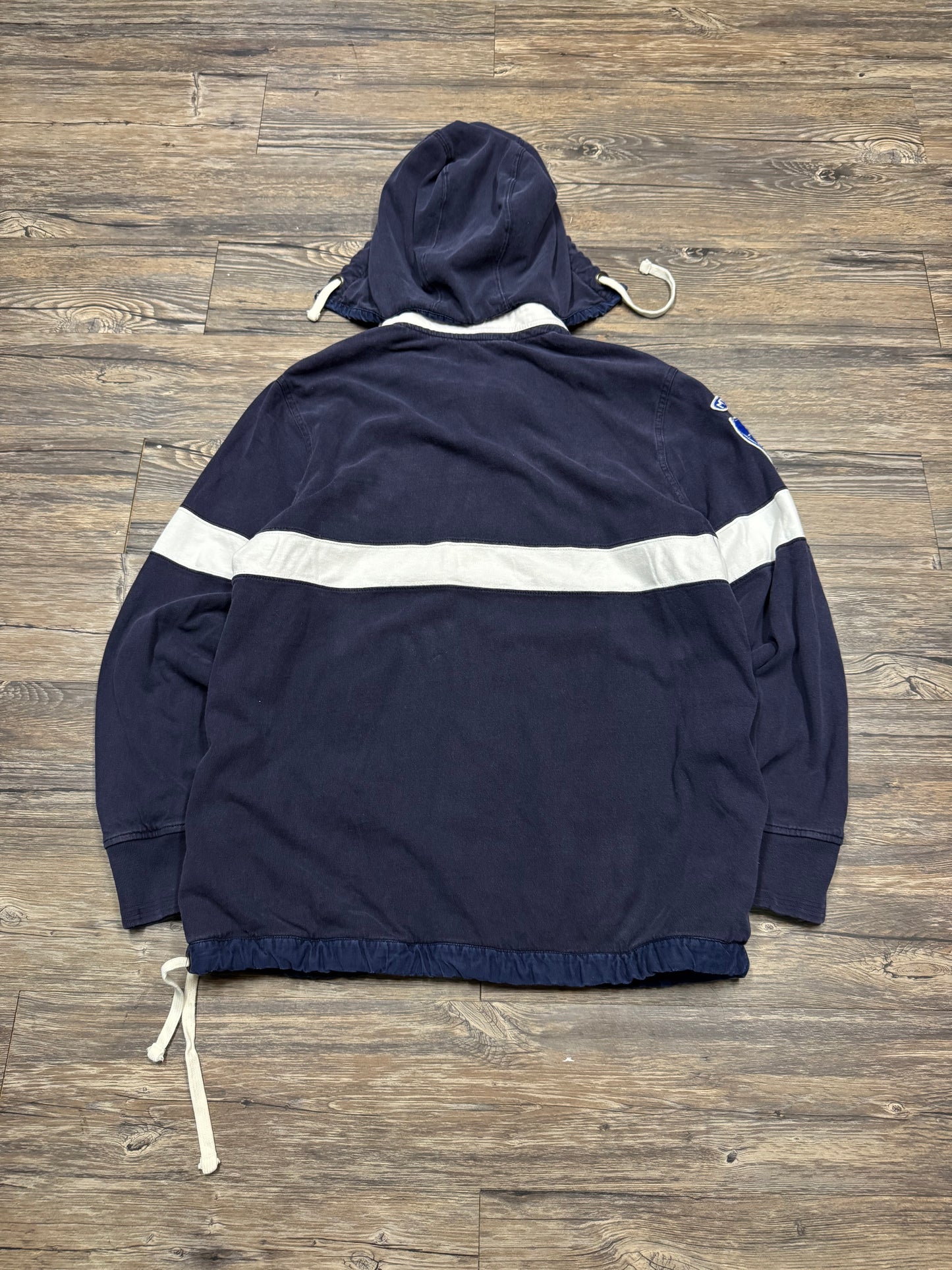 POLO RALPH LAUREN SKI PATROL COLLARED HOODED SWEATSHIRT (XL)