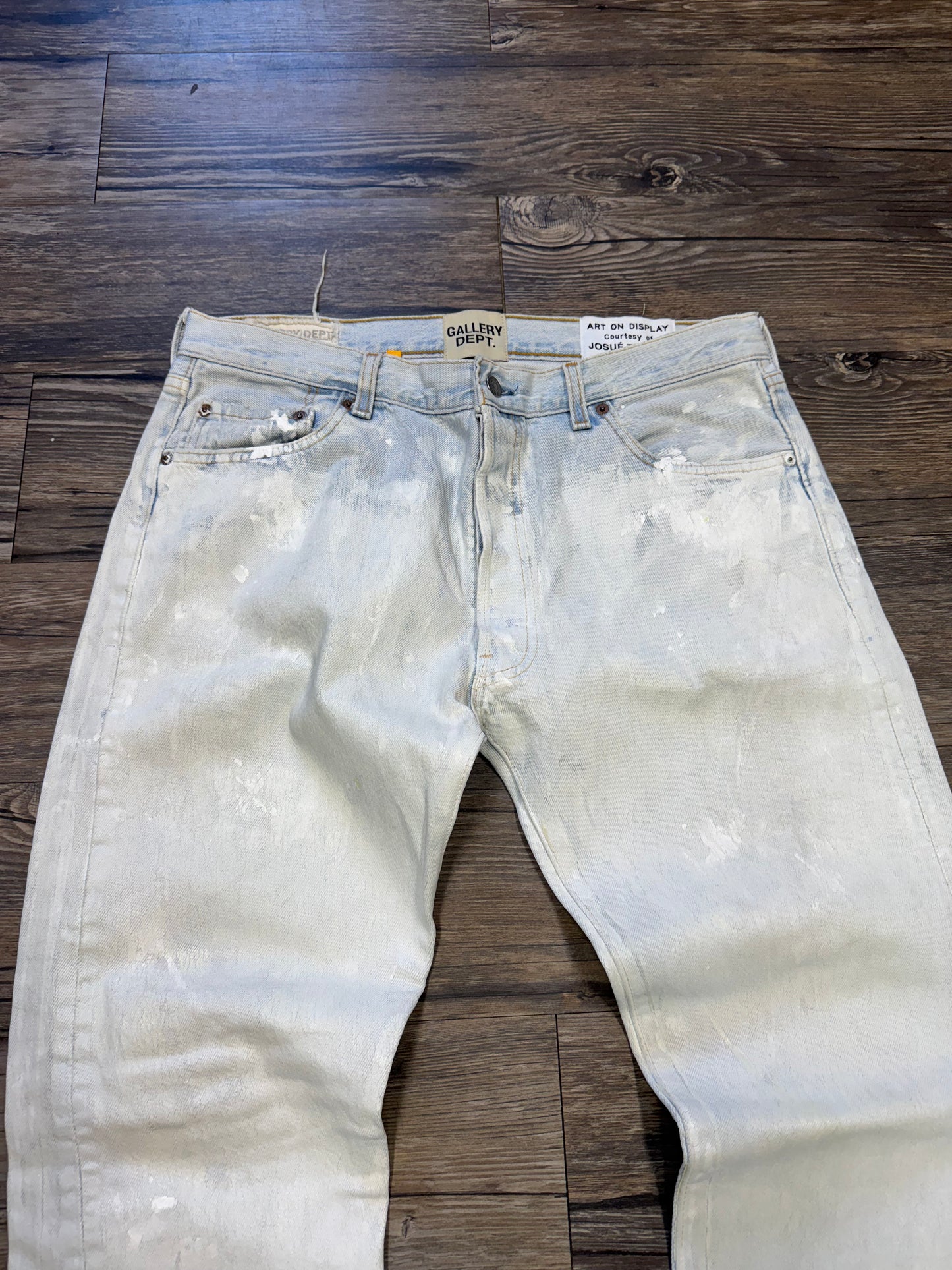 GALLERY DEPT DISTRESSED PAINTED DENIM (34)