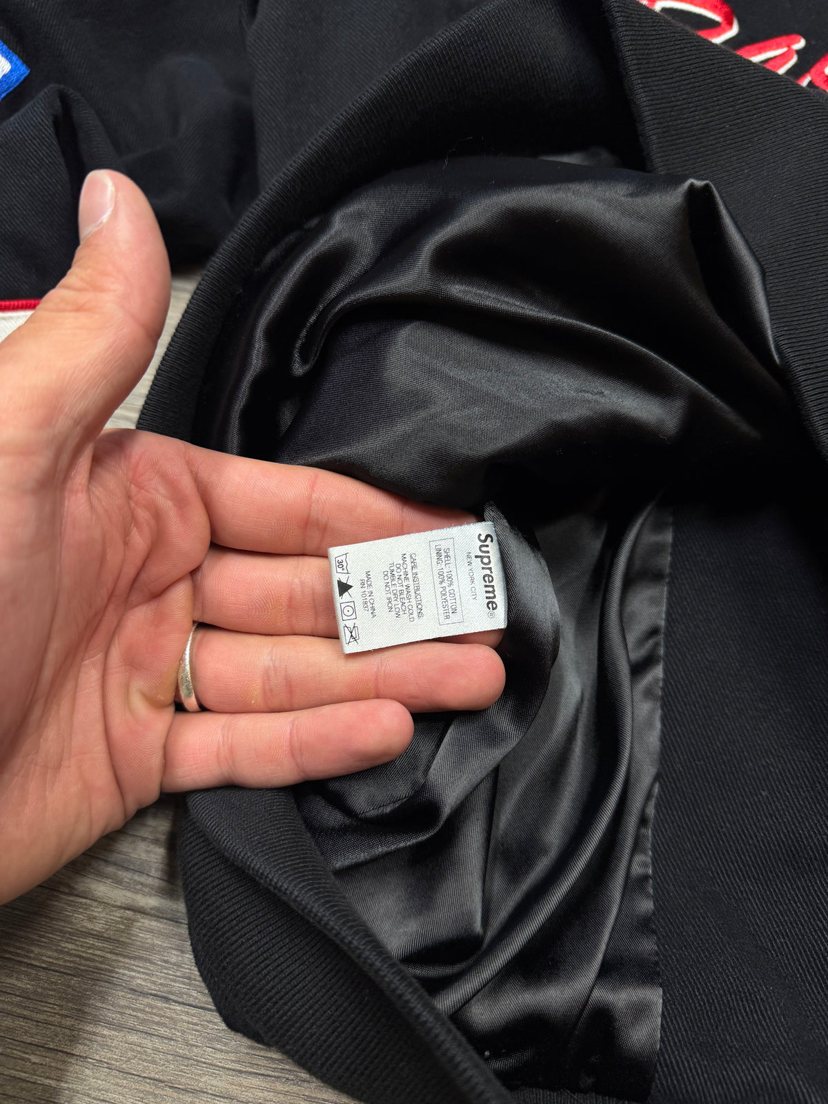 SUPREME WISE FW14 RACING BOMBER JACKET (M)