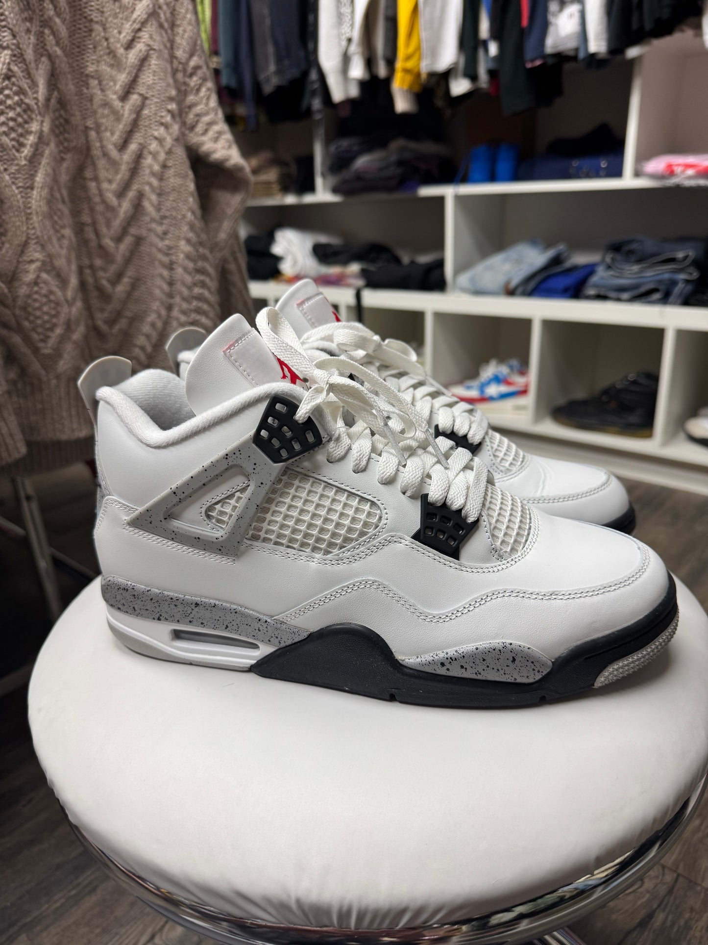 JORDAN 4 RETRO WHITE CEMENT (10)