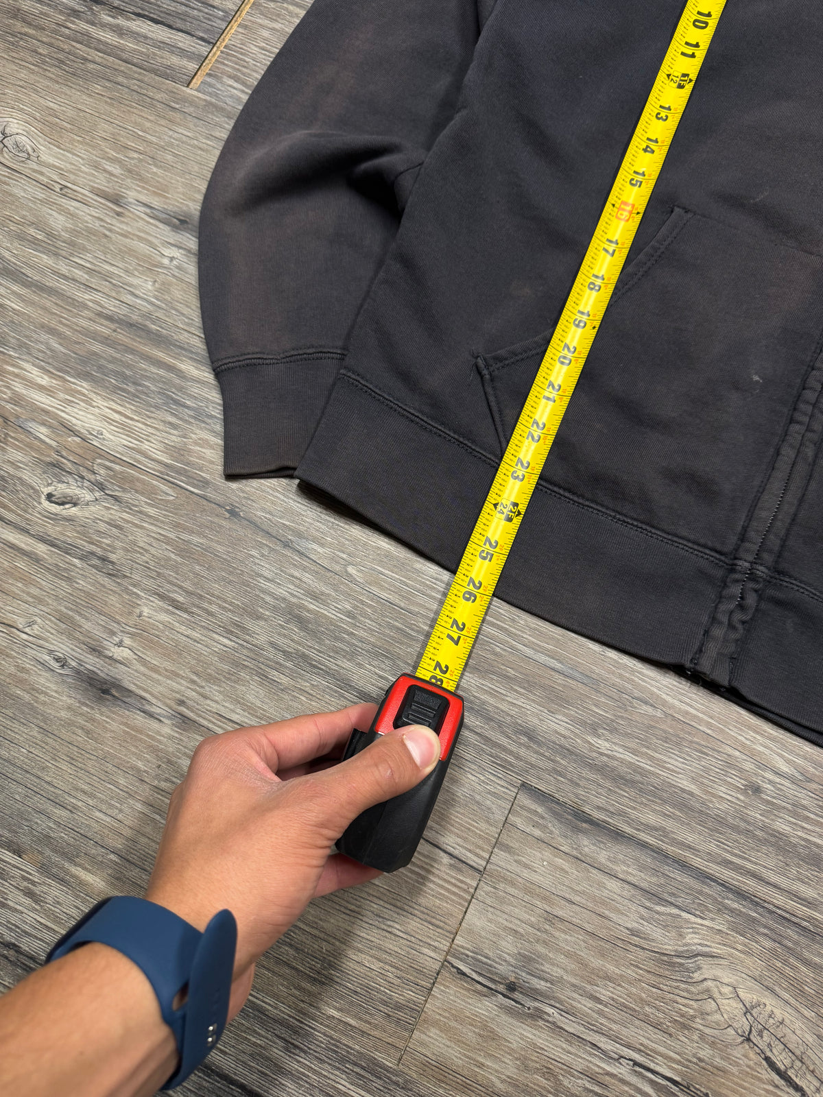 POLO RALPH LAUREN DENIM & SUPPLY ‘SAVE THE WHALES’ ZIP-UP HOODIE (L)