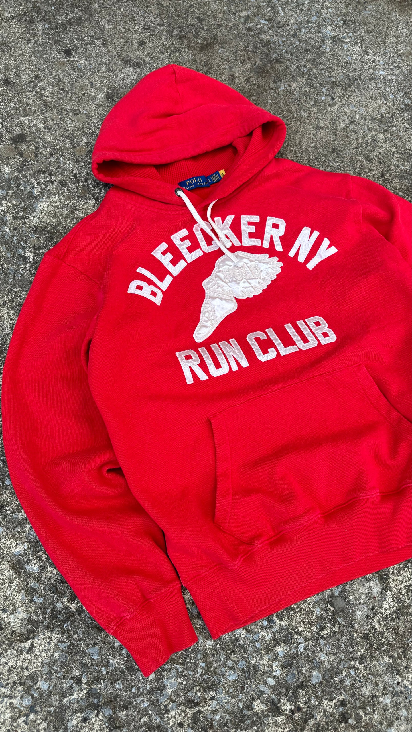 POLO RALPH LAUREN RUN CLUB HOODIE (M)