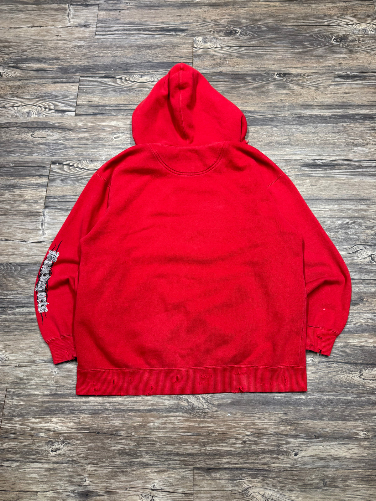 UNIONBAY DISTRESSED LOGO HOODIE (XL)
