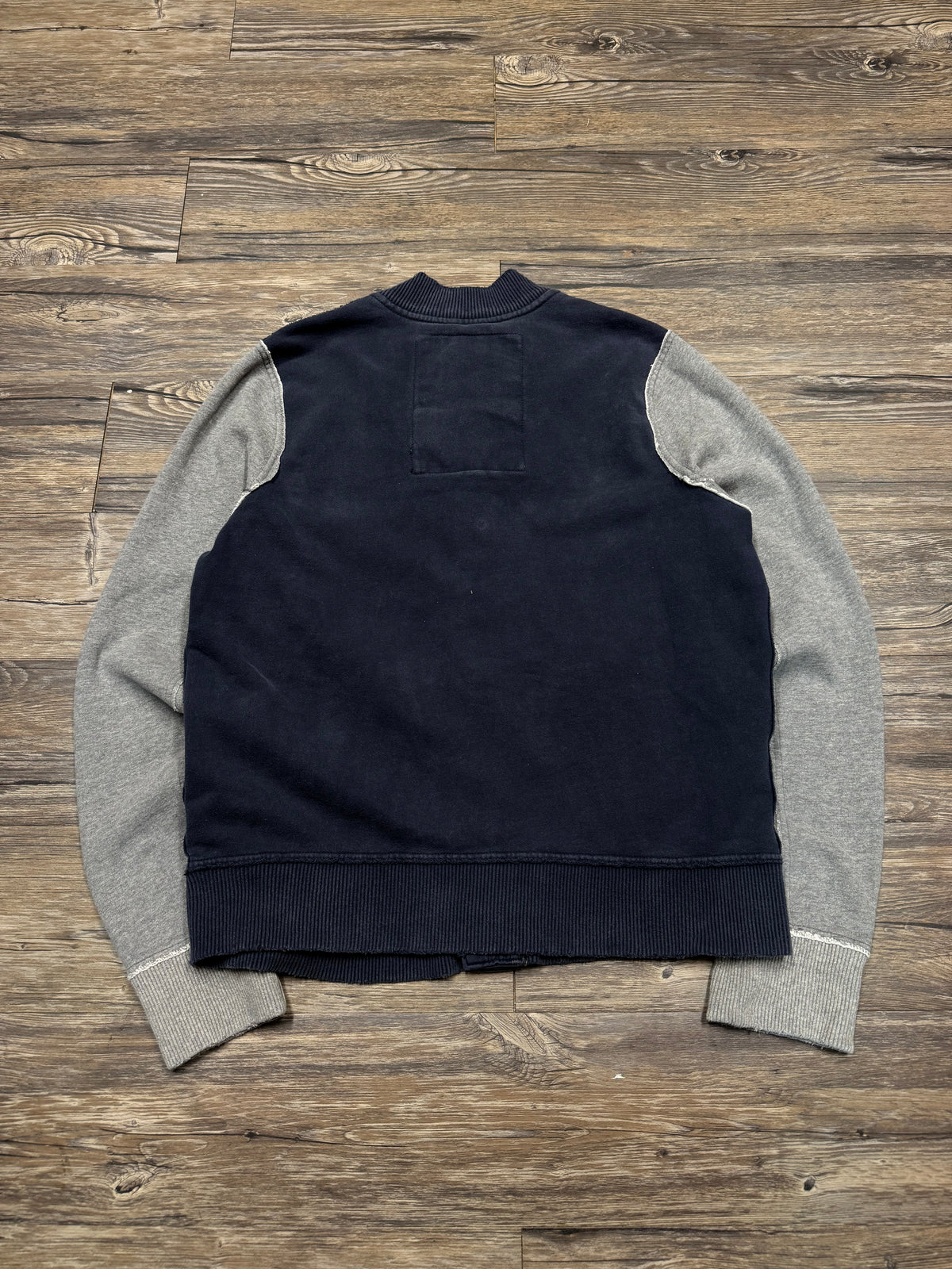 ABERCROMBIE & FITCH VINTAGE LOGO VARSITY JACKET (XL)