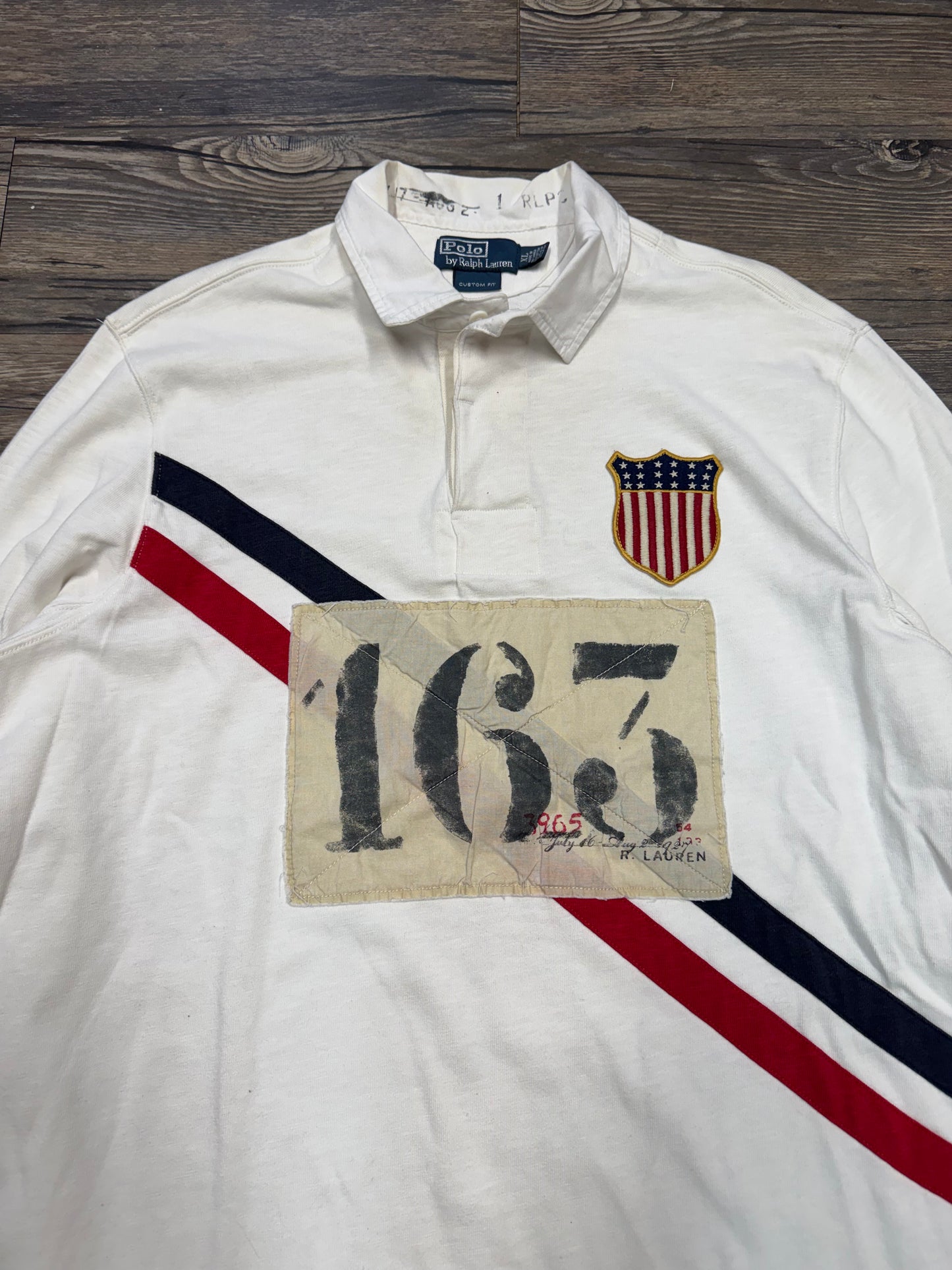 POLO RALPH LAUREN LS '163' POLO (XL)