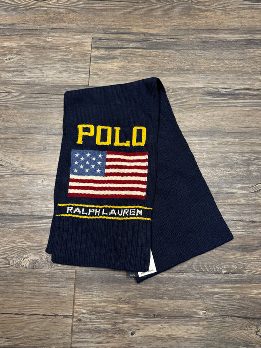 POLO RALPH LAUREN AMERICAN FLAG SCARF (OS)