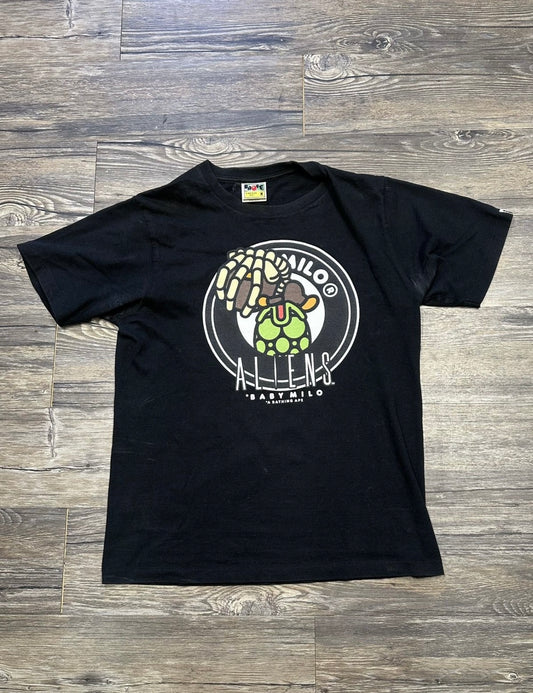 BAPE BABY MILO X ALIENS GRAPHIC T-SHIRT