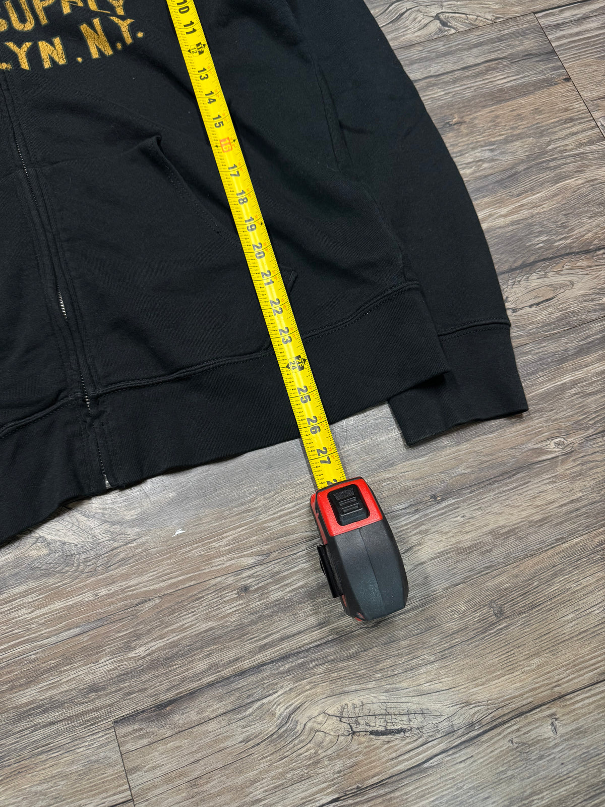 POLO RALPH LAUREN DENIM & SUPPLY ZIP-UP HOODIE (L)