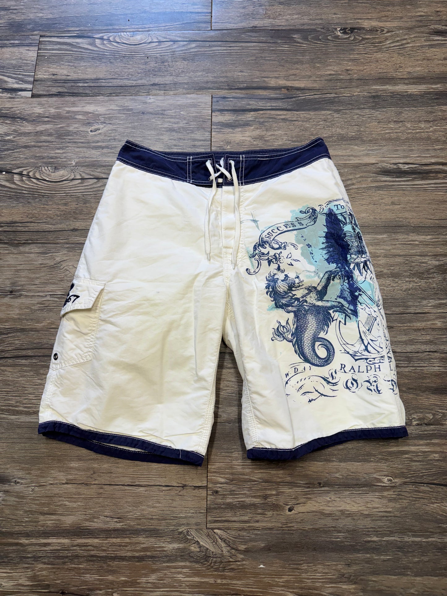 POLO RALPH LAUREN GRAFFITI SWIM TRUNKS (28)