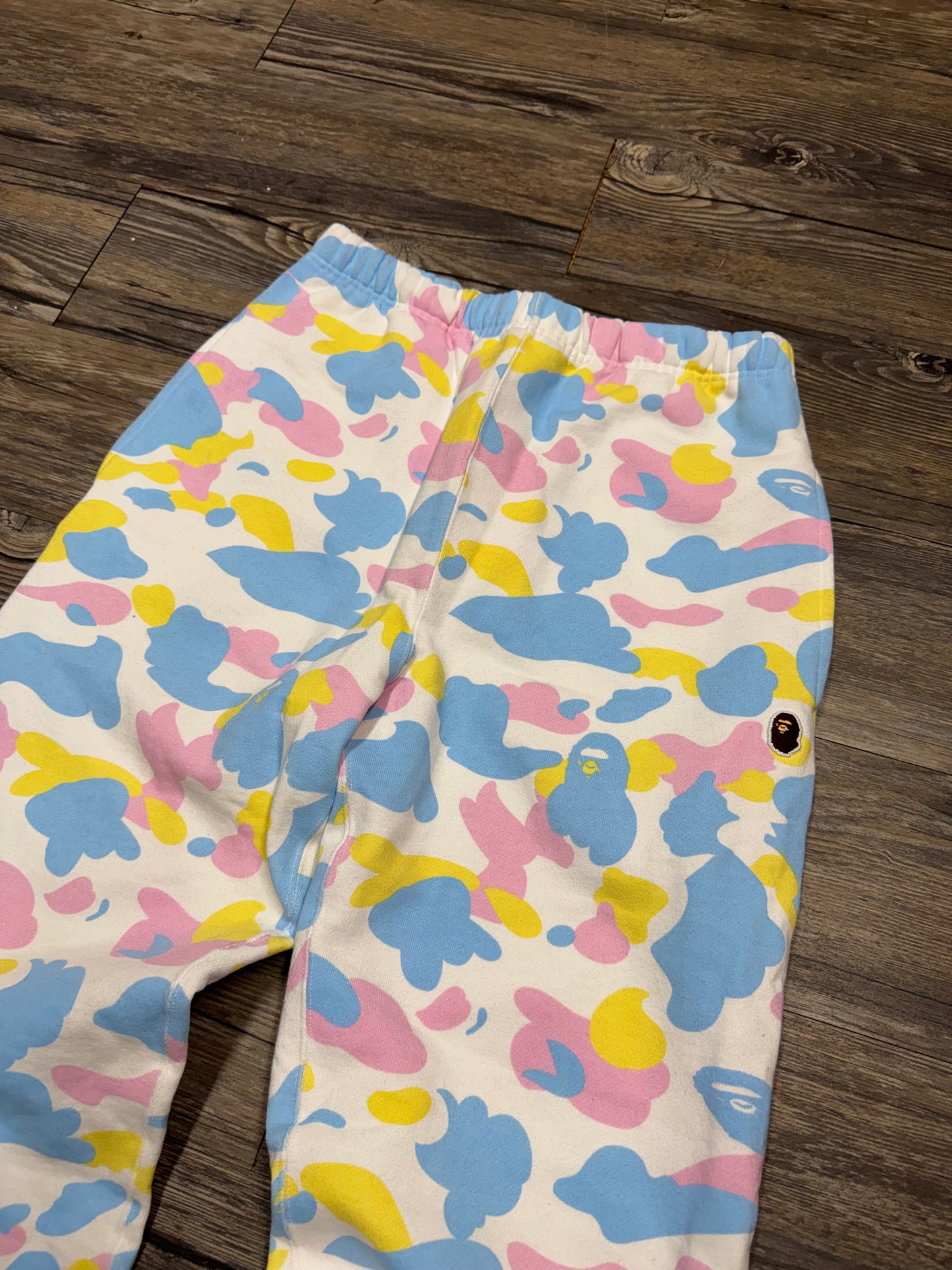 BAPE PASTEL CAMO SWEATPANTS