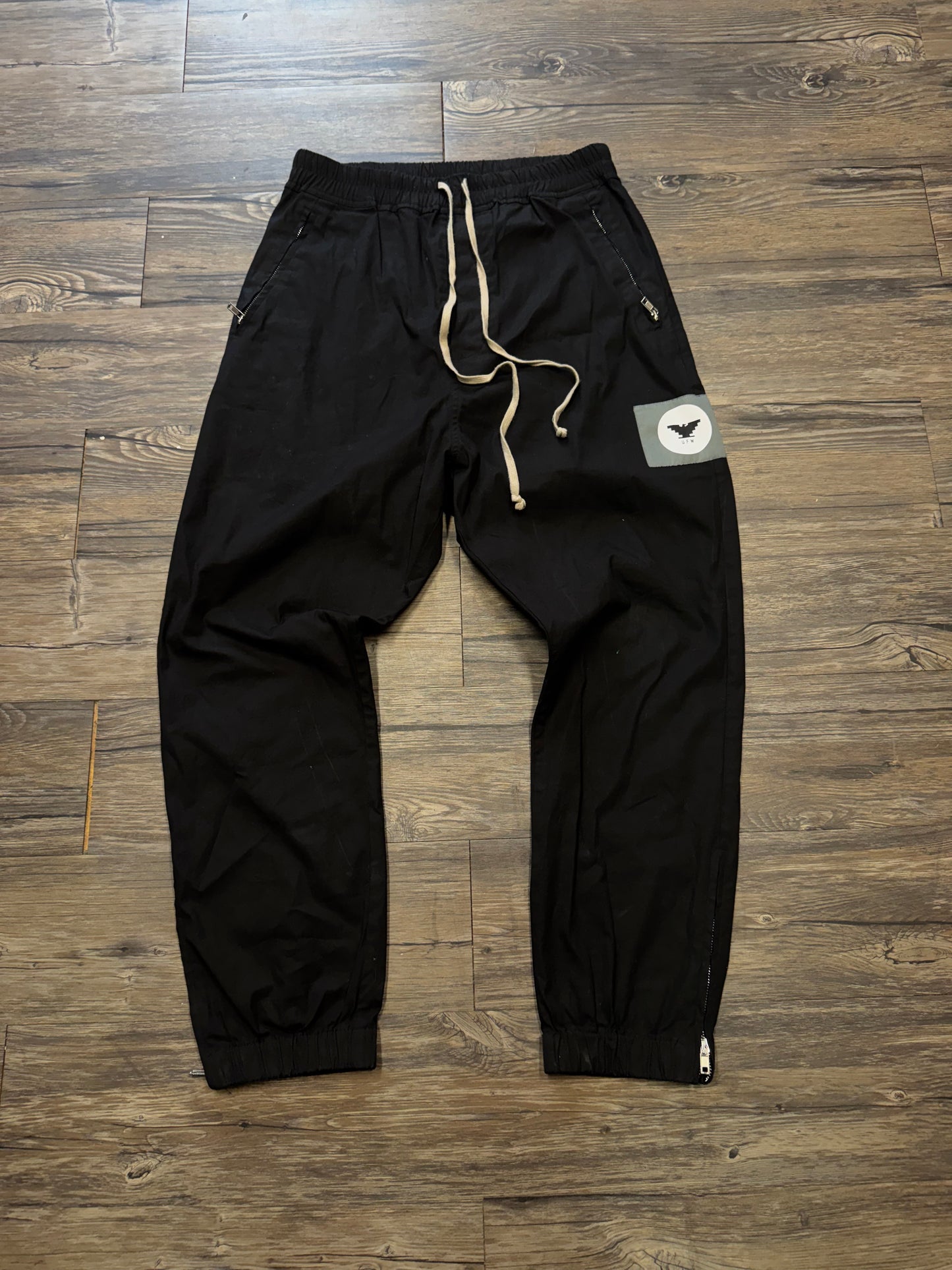 RICK OWENS SS21 UFW TRACK PANTS (L)