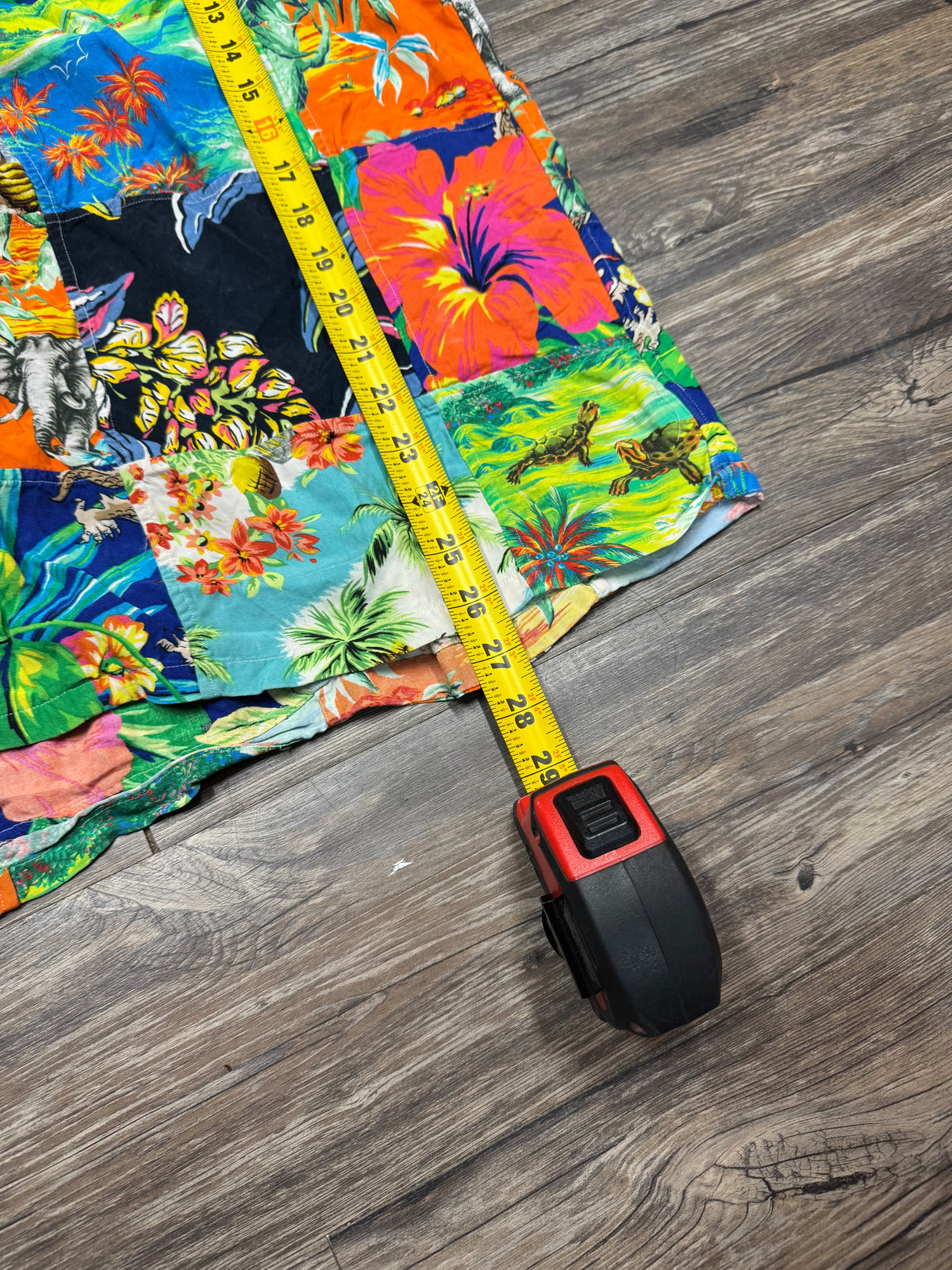 POLO RALPH LAUREN VIBRANT HAWAIIAN CAMP BUTTON UP SHIRT (XXL)