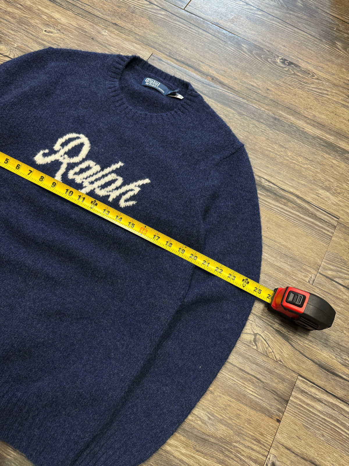 POLO RALPH LAUREN ALPACA BLEND ‘RALPH’ SWEATER (M)
