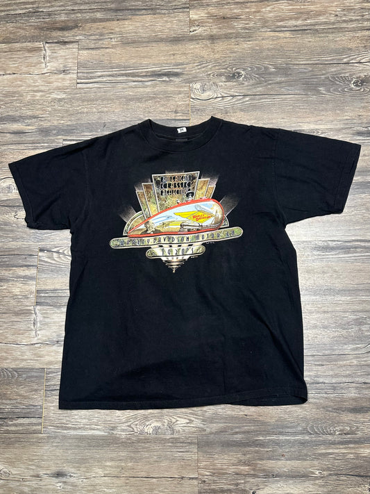 90’s AMERICAN CLASSICS HARLEY DAVIDSON GRAPHIC T-SHIRT (XL)