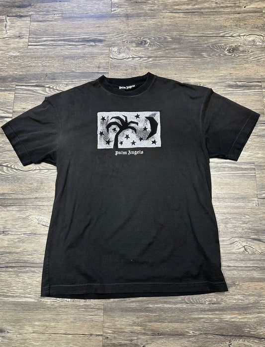 PALM ANGELS BASIC GRAPHIC T-SHIRT (MEDIUM)