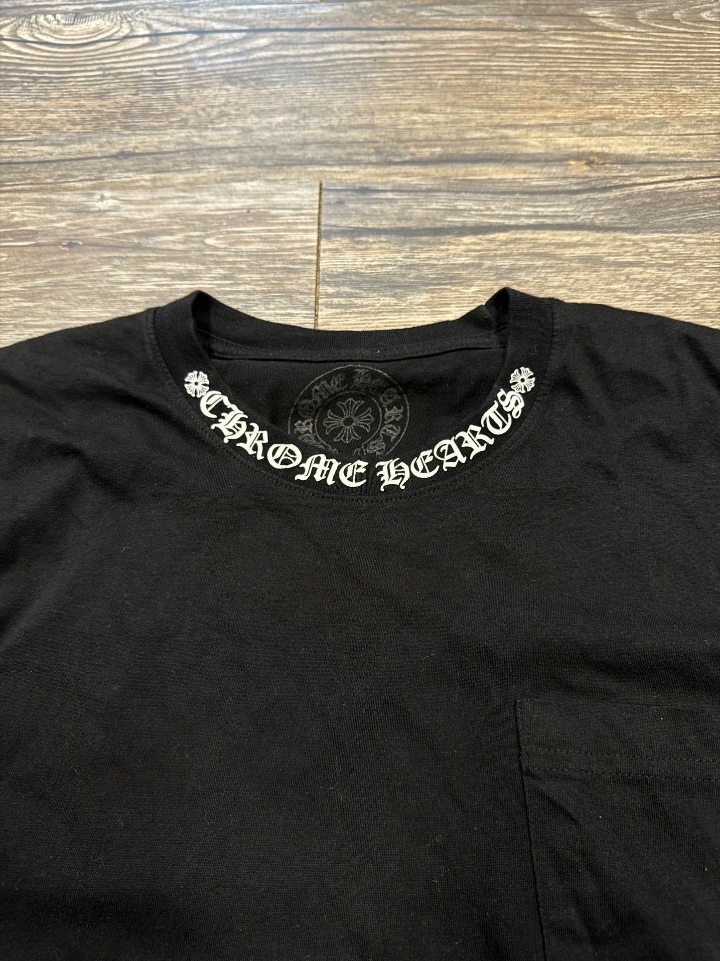 CHROME HEARTS CLASSIC BLACK TEE (M)