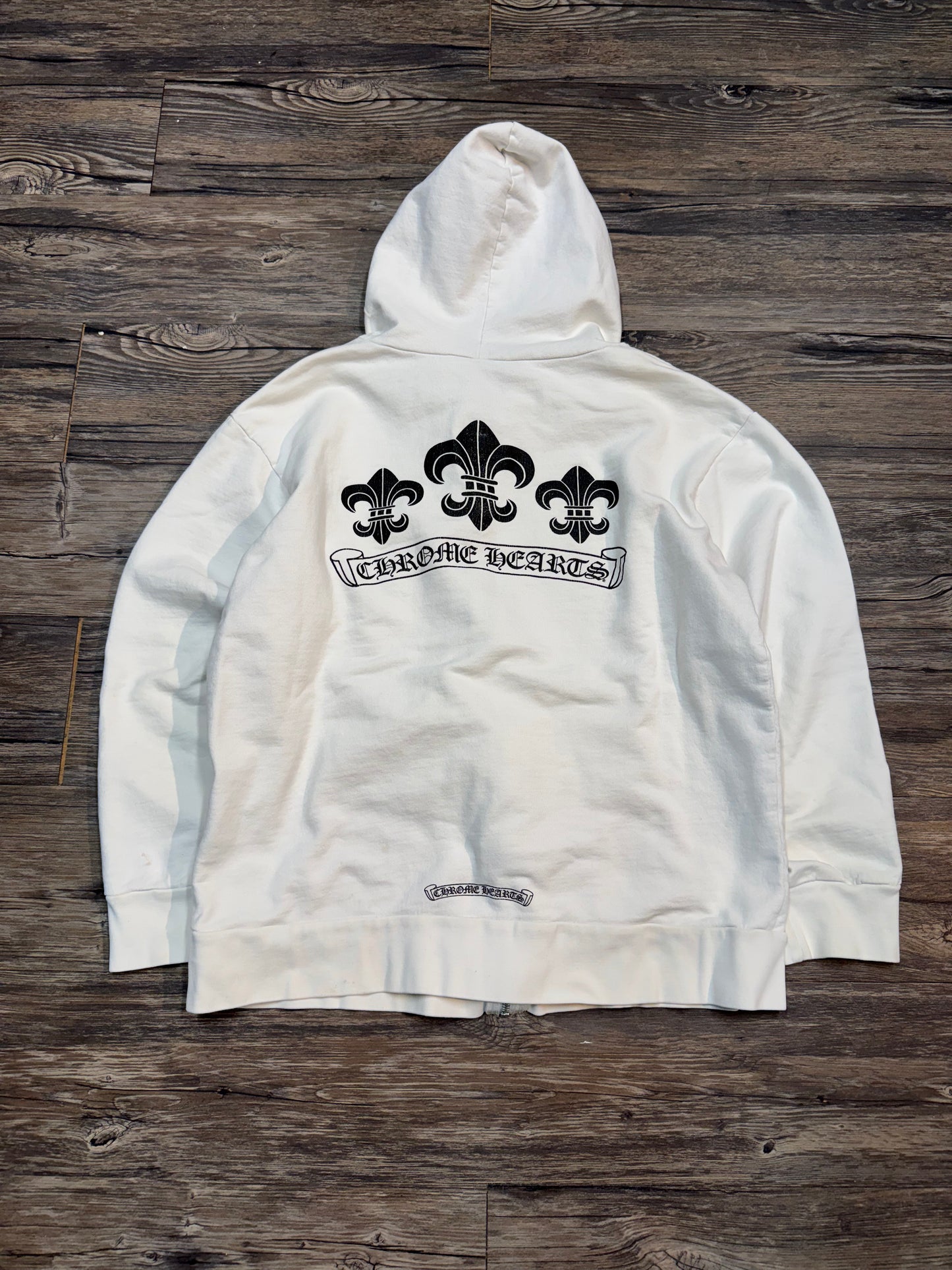 CHROME HEARTS ZIP-UP HOODIE (XL)