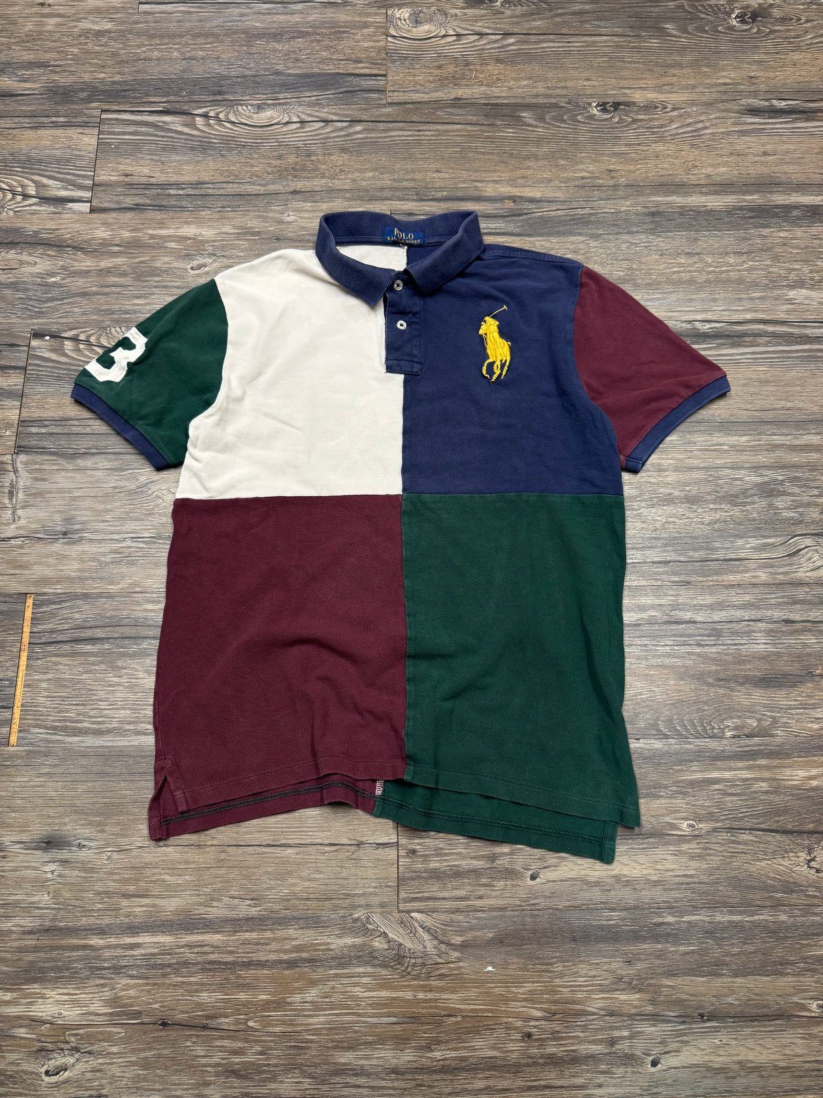POLO RALPH LAUREN
BIG PONY COLORBLOCK SS POLO (M)