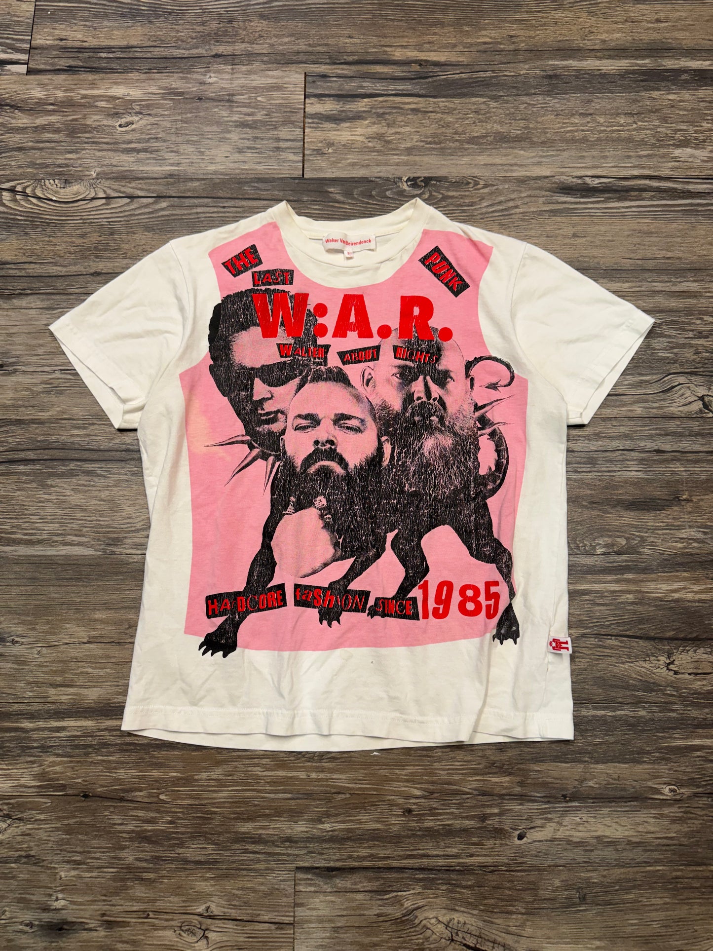 WALTER VAN BEIRENDOCK PUNK WAR TEE (M)