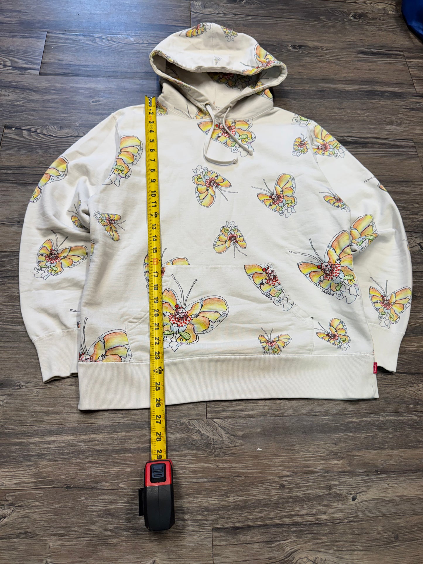 SUPREME GONZ BUTTERFLY SS16 HOODED SWEATSHIRT