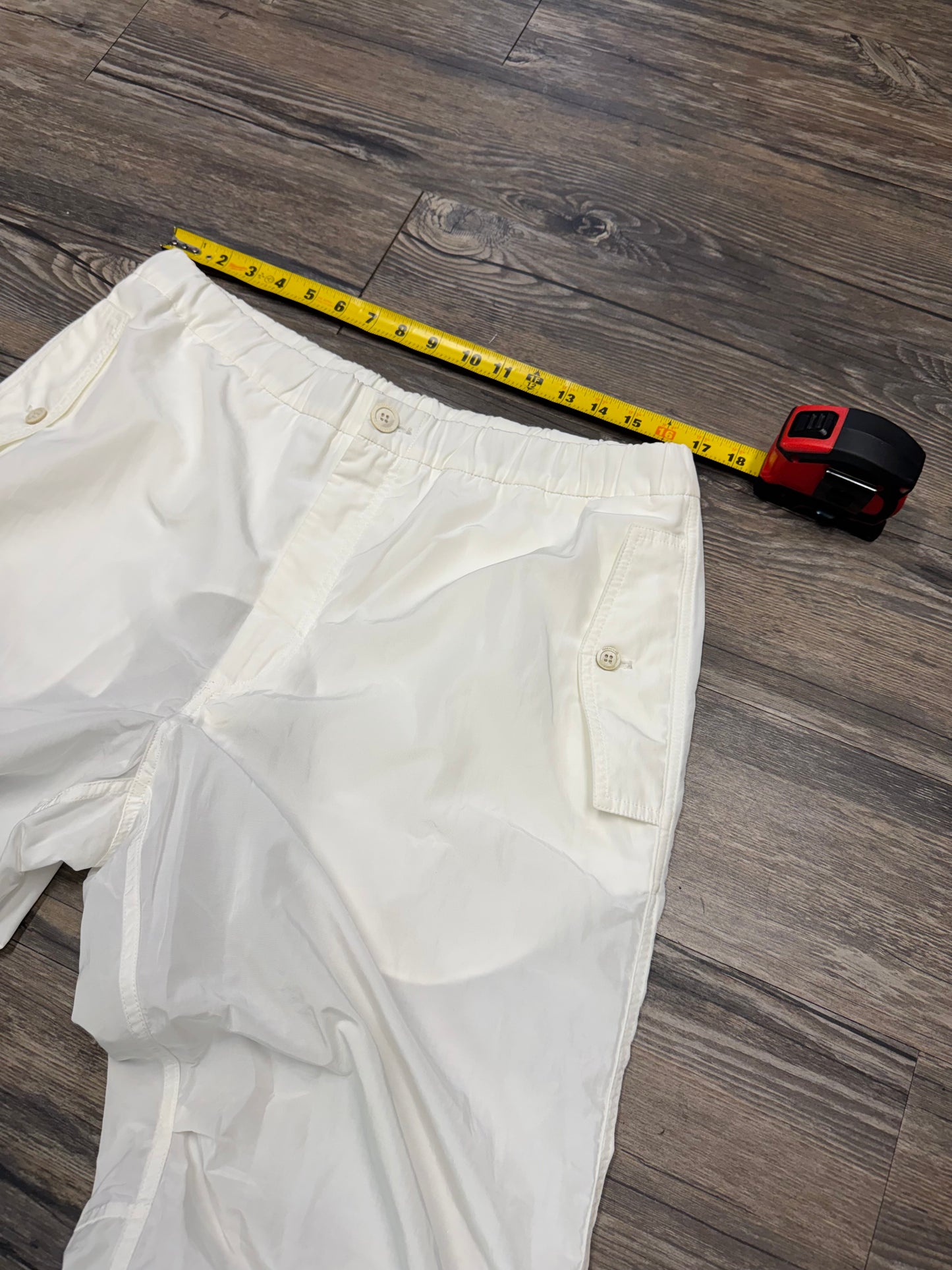 SALVATORE FERRAGAMO LIGHTWEIGHT CONVERTIBLE BAGGY PANTS (33)