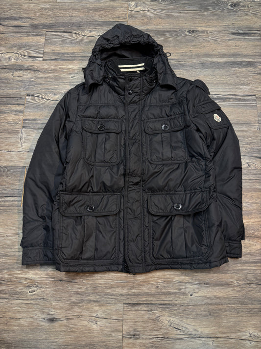 MONCLER CARGO STYLE ZIP-UP JACKET (LARGE)