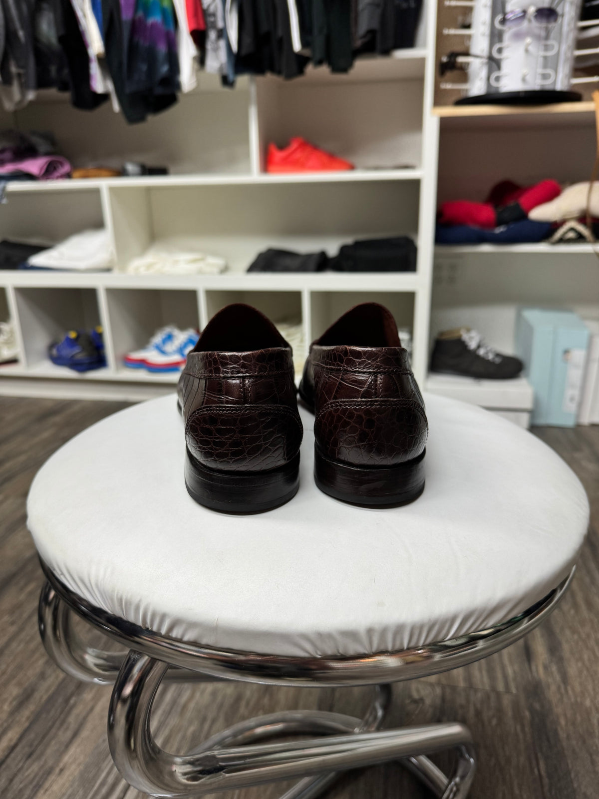 VTG RALPH LAUREN ALLIGATOR LOAFERS (8.5)