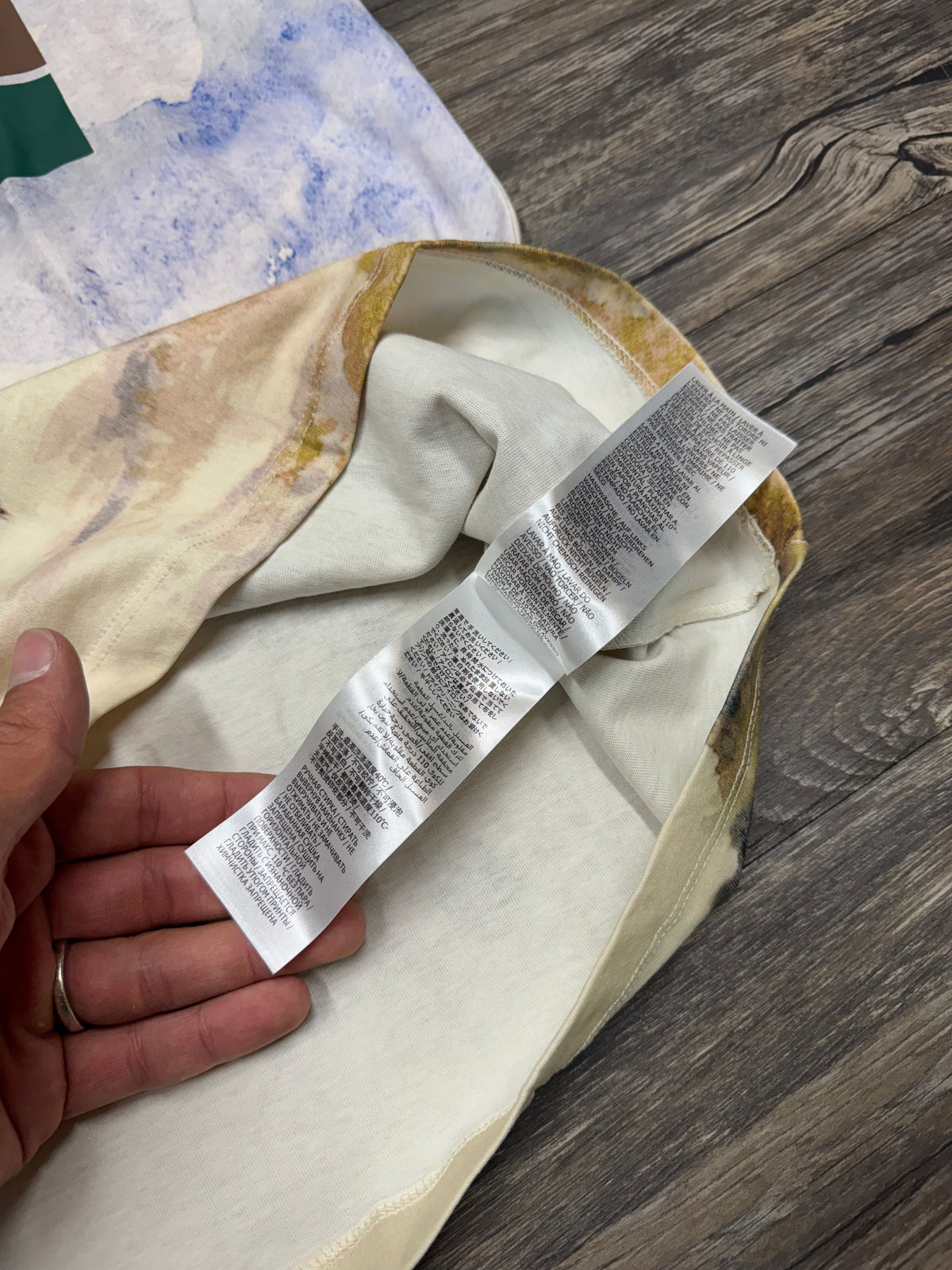 GUCCI X TNF ‘TRAIL PRINT’ AOP T-SHIRT (M)