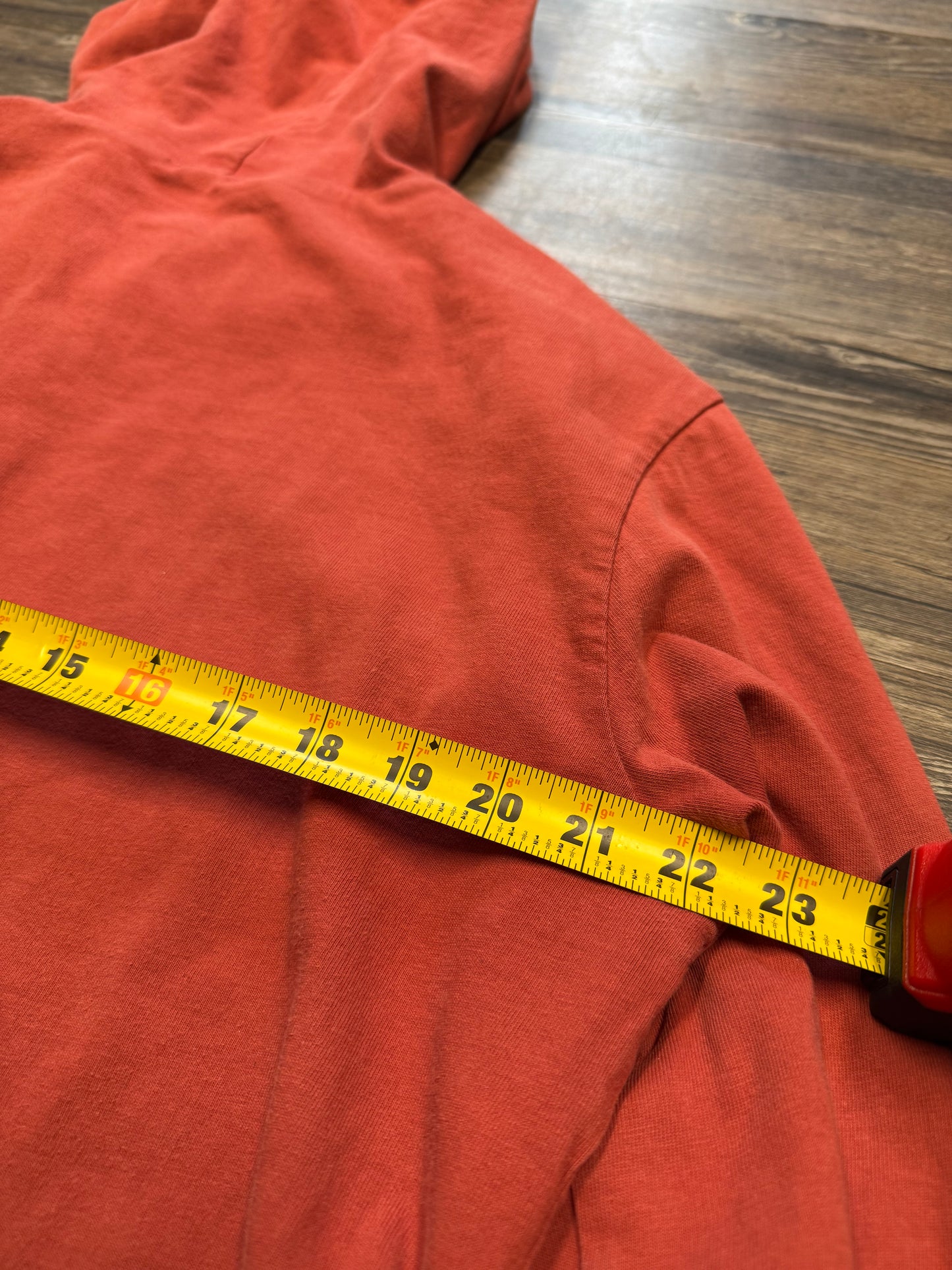 RALPH LAUREN DENIM & SUPPLY FADED RED ZIP UP (L)