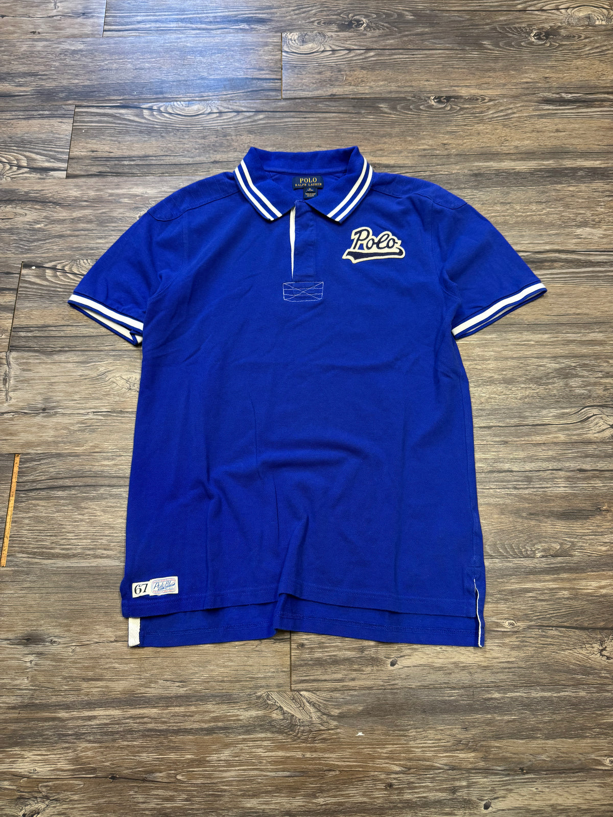 POLO RALPH LAUREN VARISTY STYLE POLO (M)