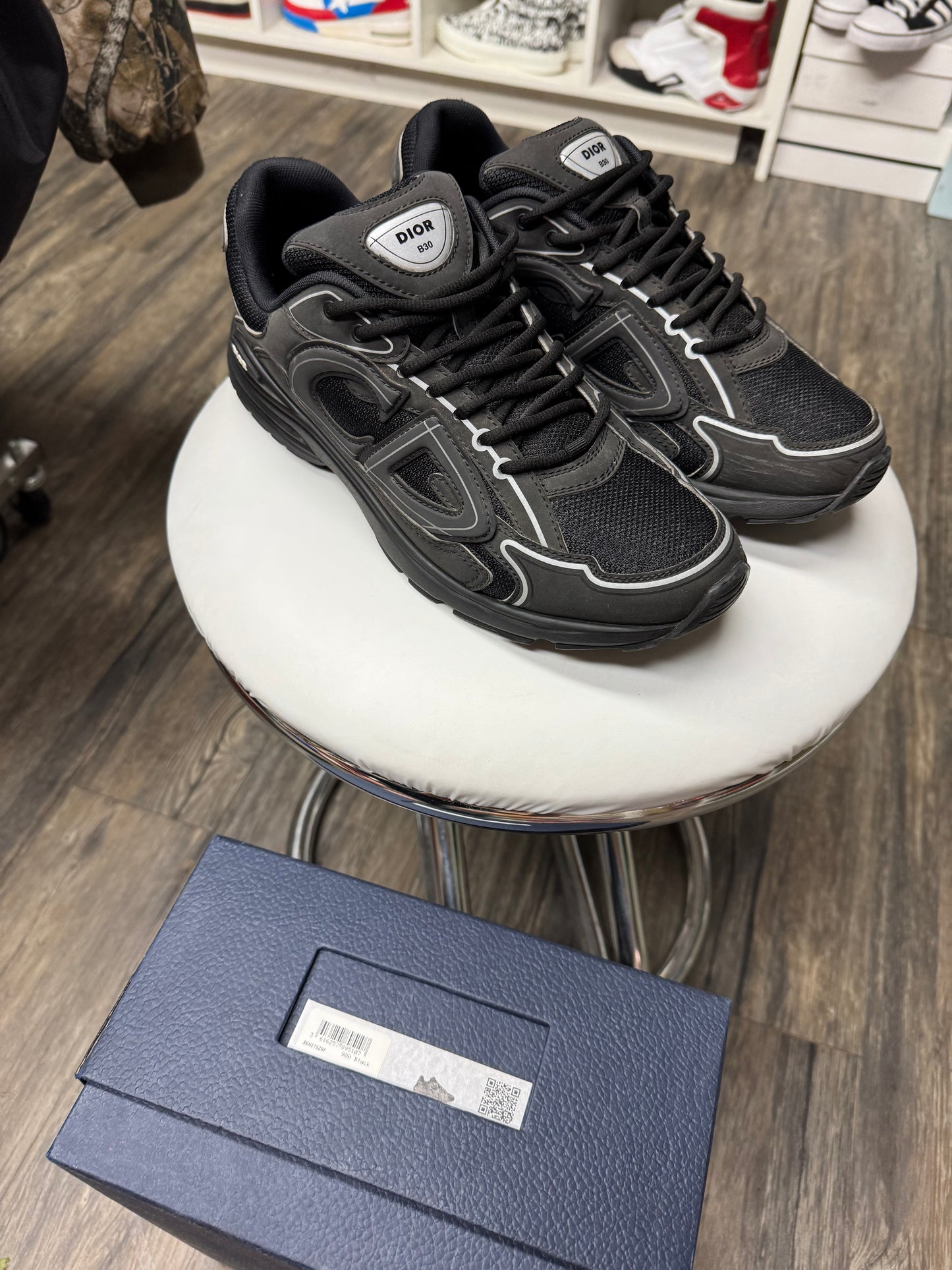 DIOR B30 BLACK 3M RUNNER SNEAKERS (11)