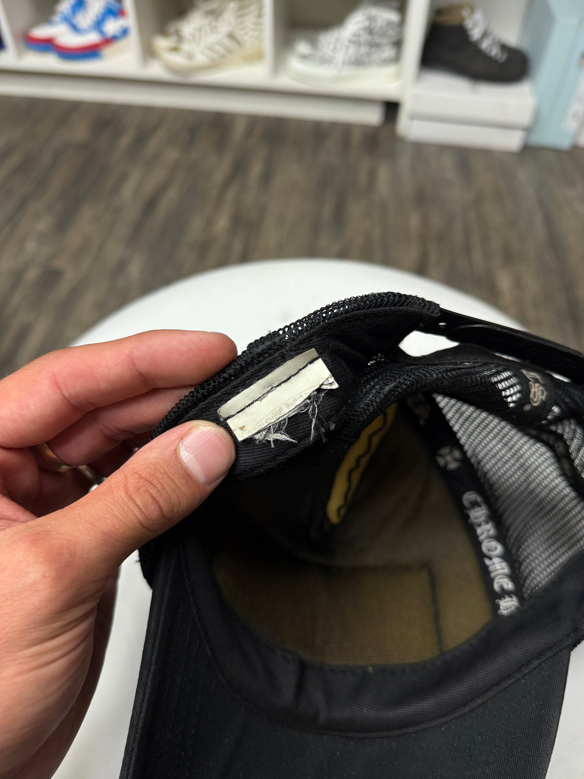 CHROME HEARTS NYC TRUCKER HAT (OS)