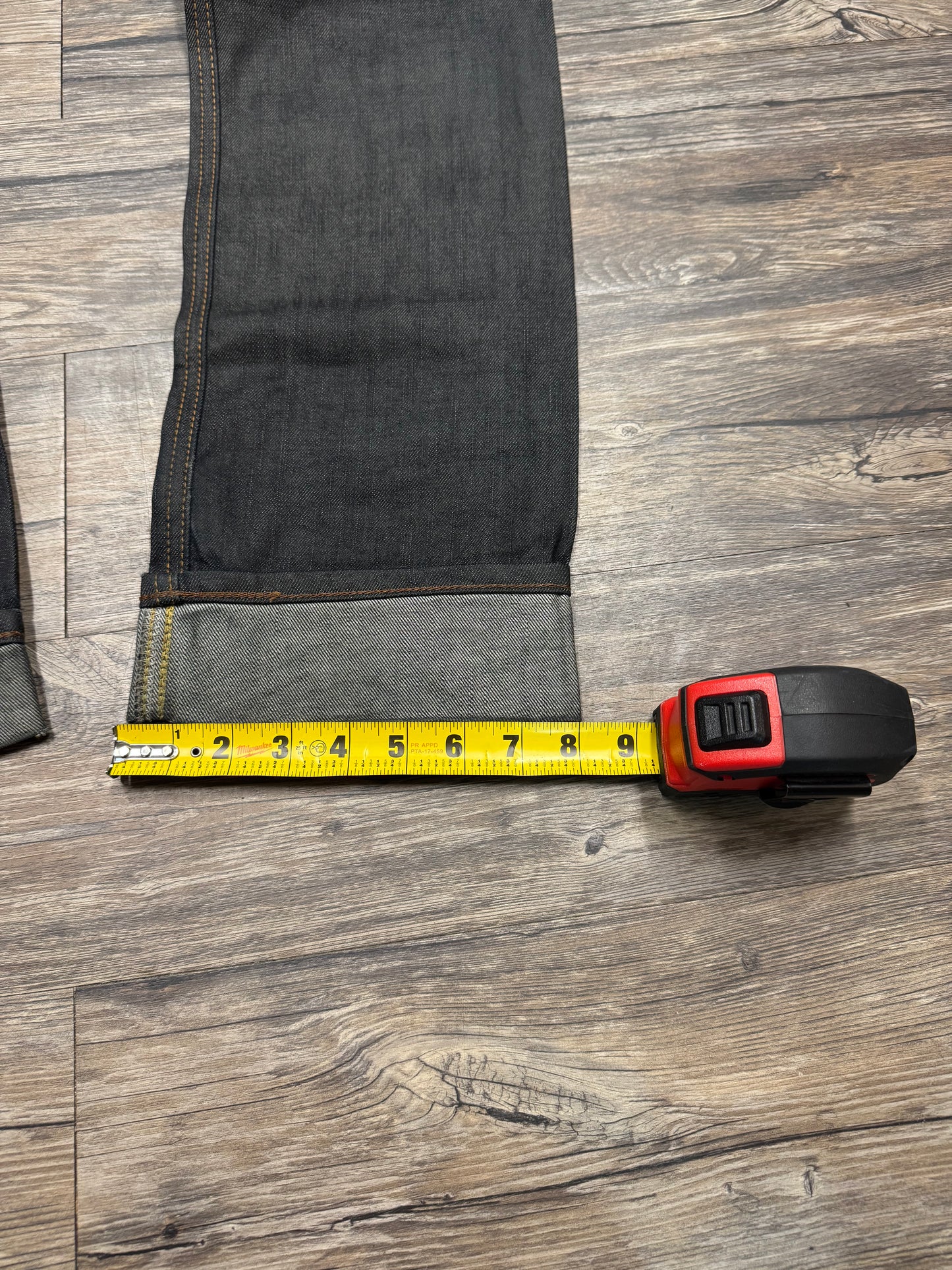 EDWINS SELVEDGE STONEWASH REPAIRED JEANS (30x32)