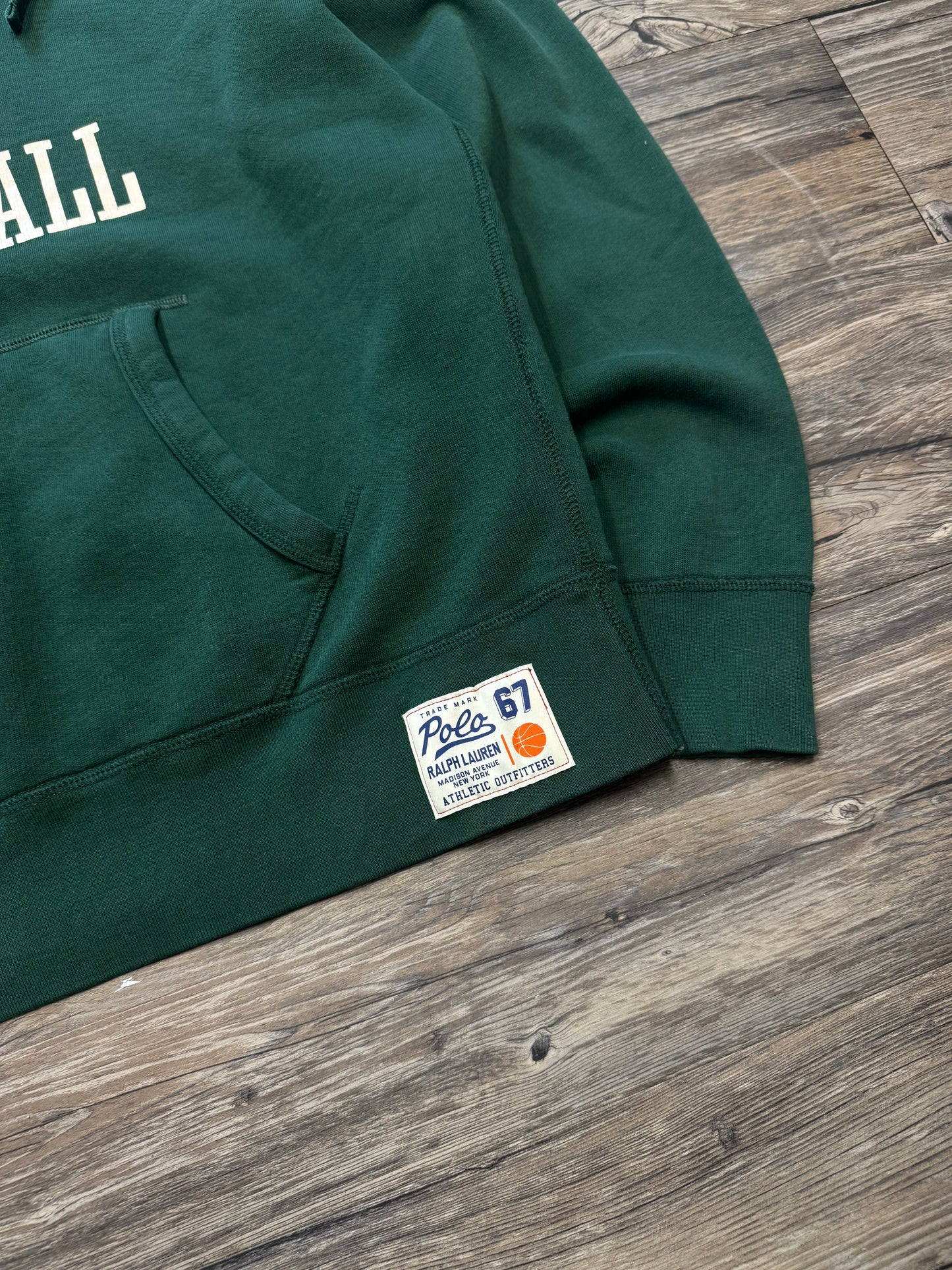 POLO RALPH LAUREN BASKETBALL HOODIE (L)