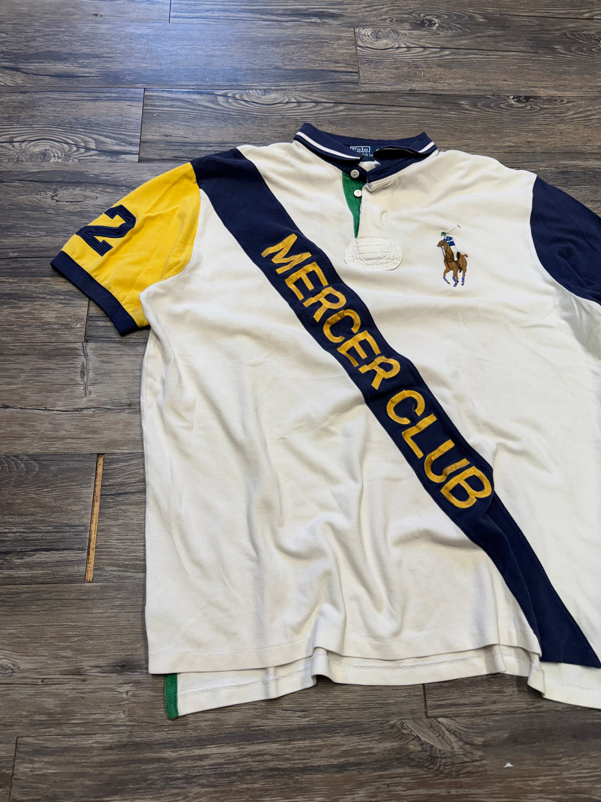 POLO RALPH LAUREN MERCER CLUB POLO (XXL)
