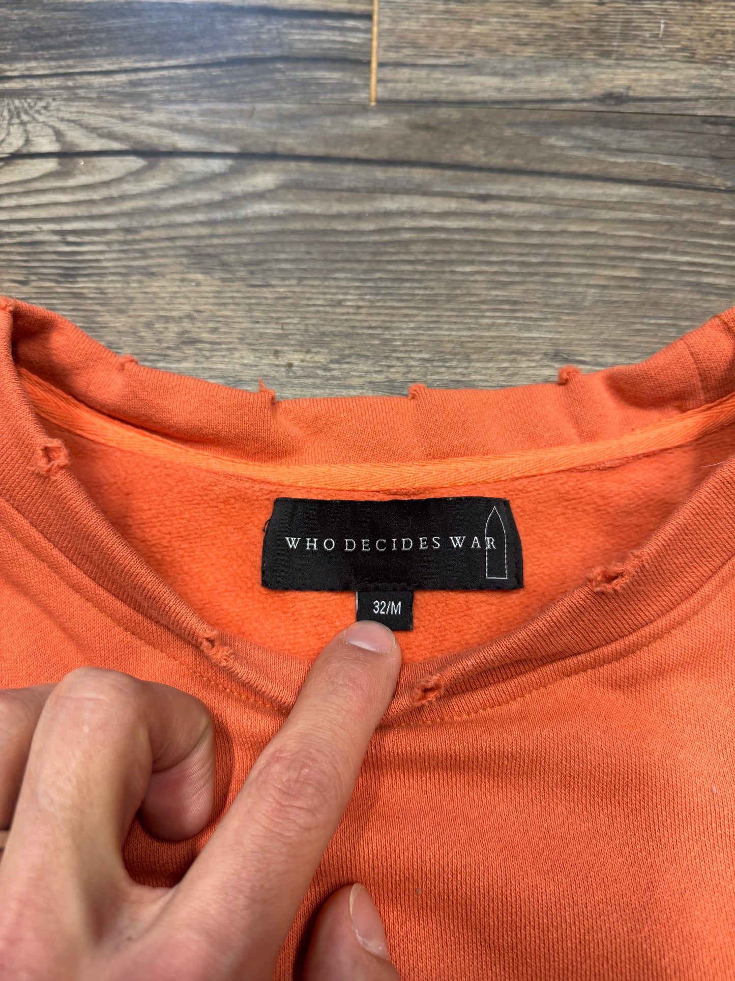 WHO DECIDES WAR TRIBAL CREWNECK (M)