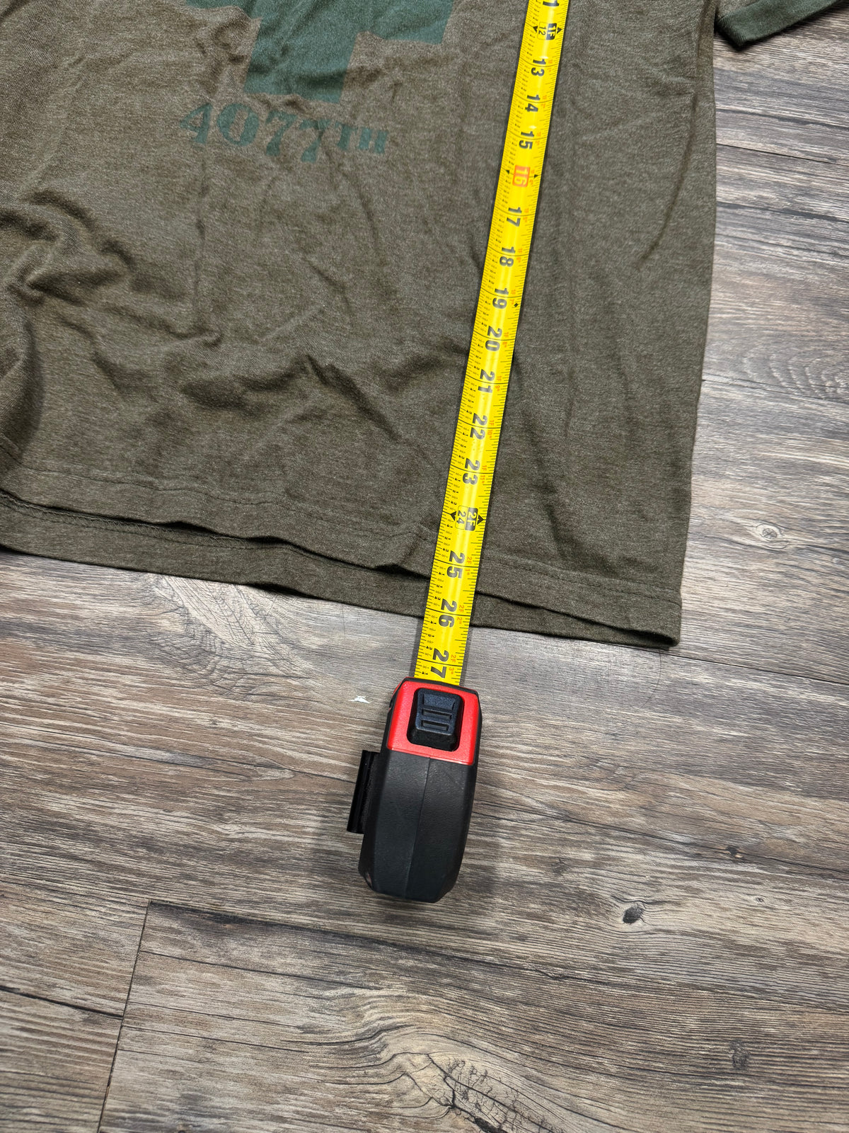MASH VINTAGE MILITARY GREEN T-SHIRT (M)