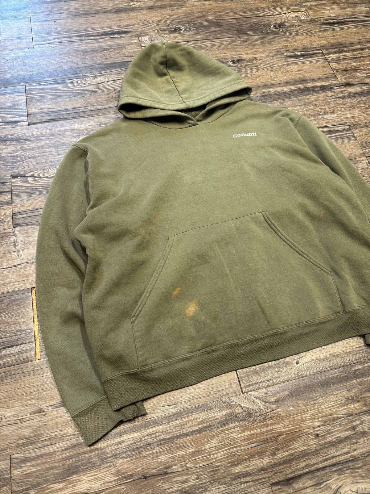 CARHARTT 90’s DISTRESSED WORK HOODIE (XL)