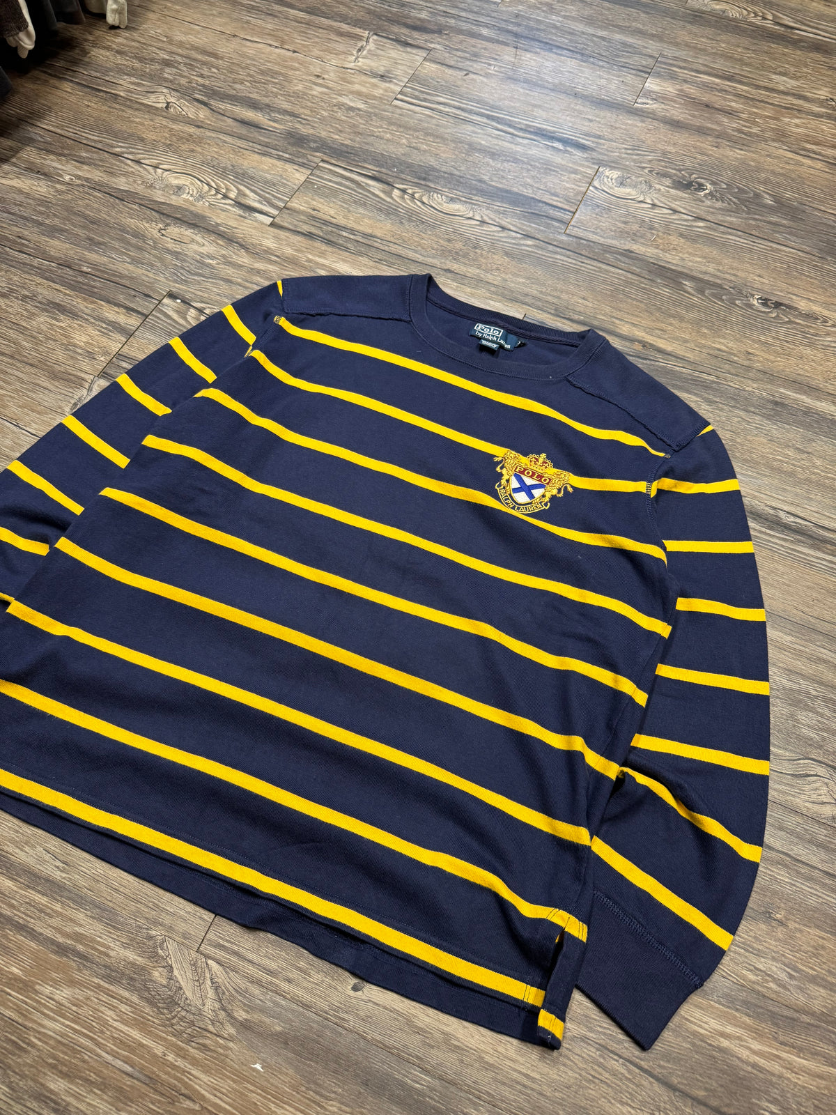 POLO RALPH LAUREN RUGBY SWEATER (XL)