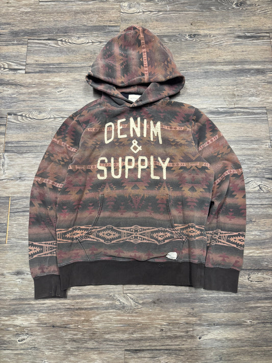 RALPH LAUREN DENIM & SUPPLY AZTEC HOODIE (M)