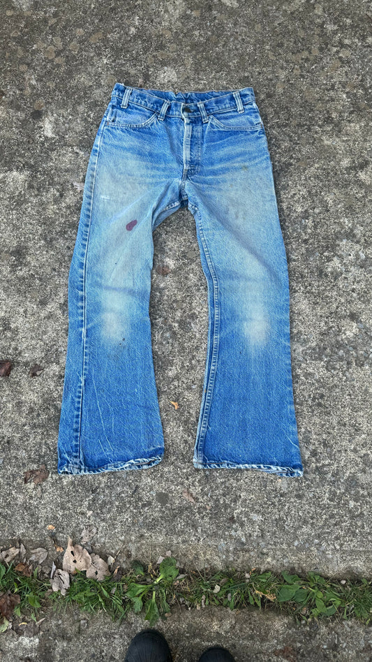 LEVI'S ORANGE TAB FLARE DENIM (34)