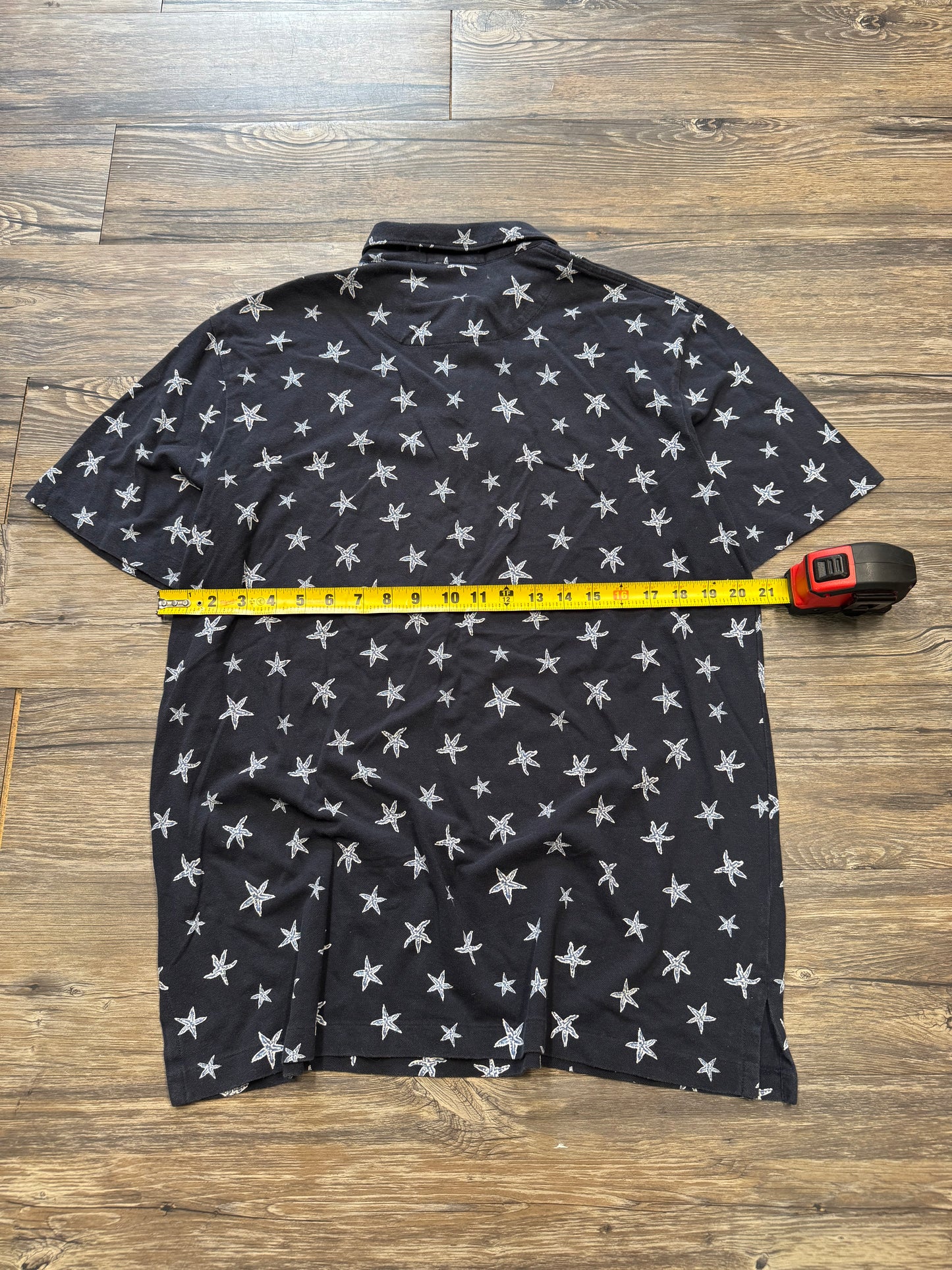 POLO RALPH LAUREN STARFISH AOP SHIRT (L)